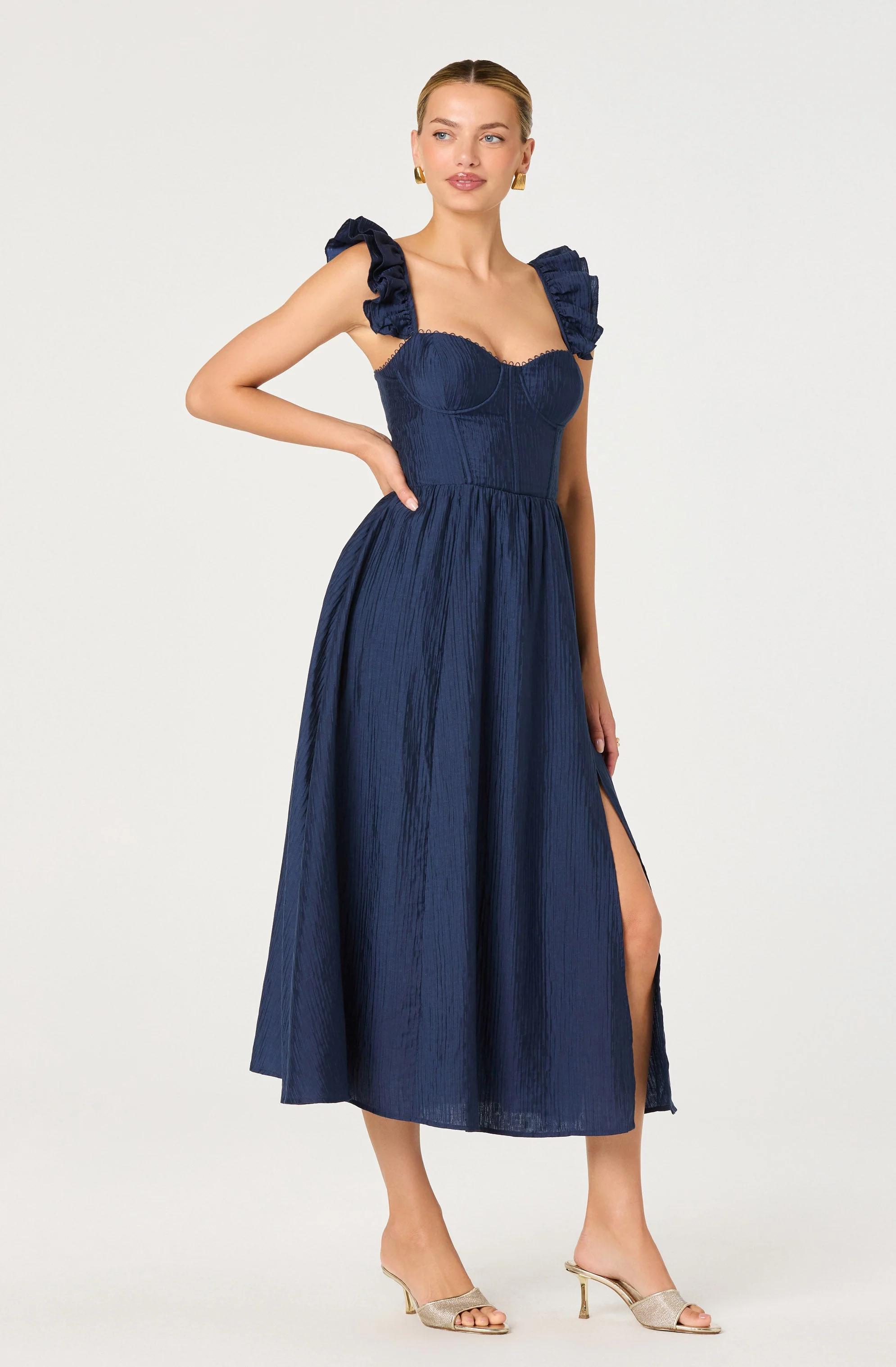 Wedelia Bustier Midi Dress