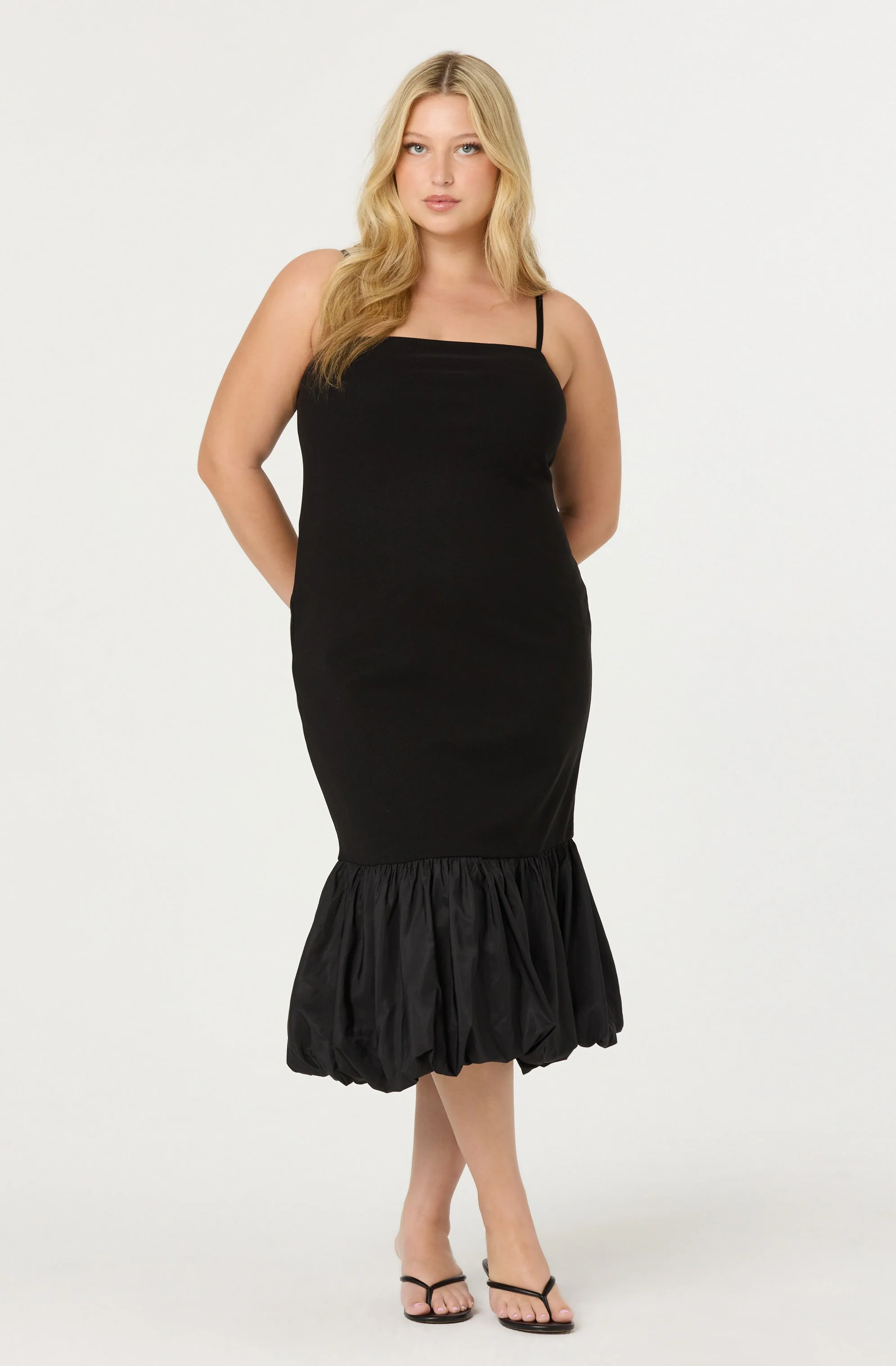 Brittnea Bodycon Bubble Hem Dress