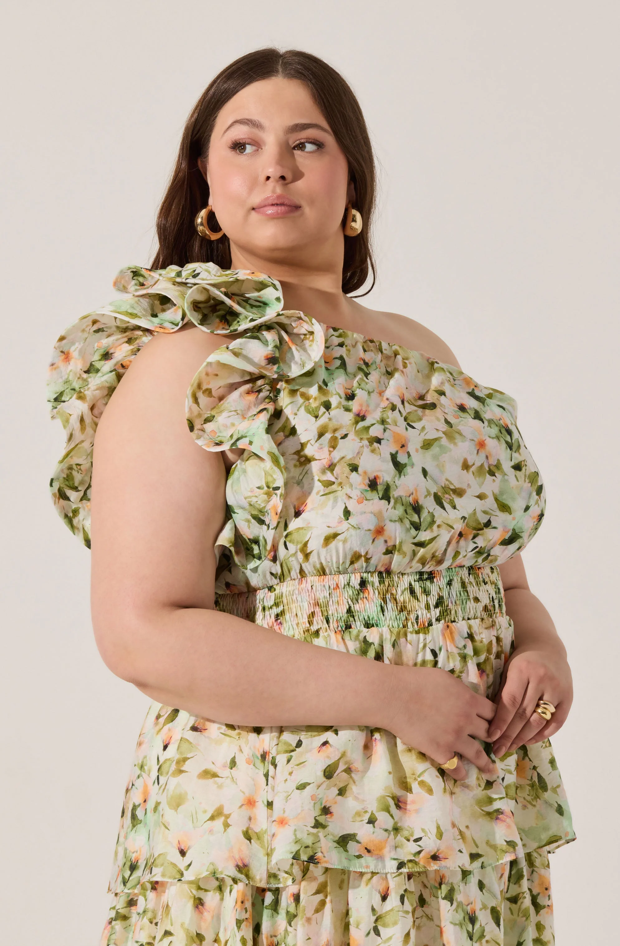 Imelda One Shoulder Maxi Dress