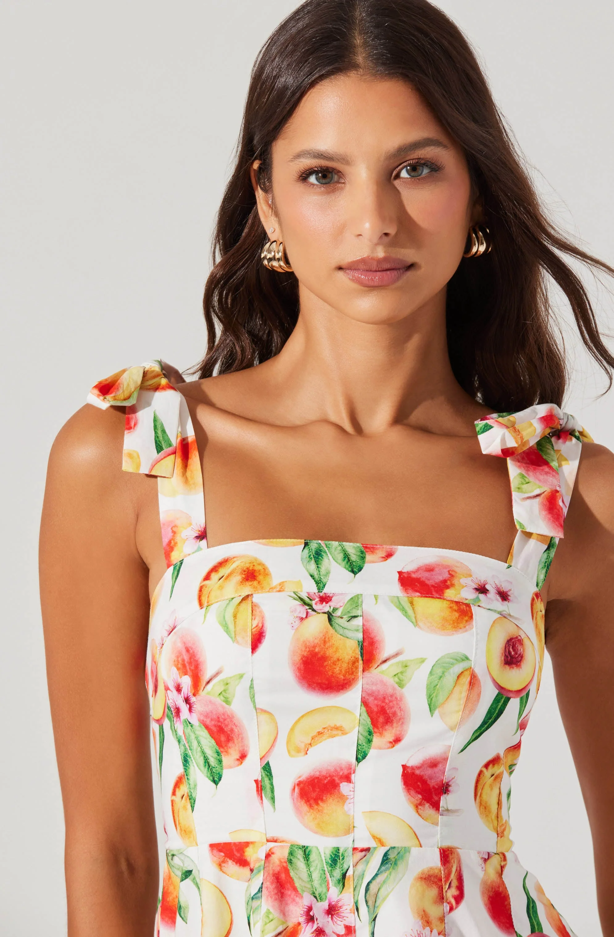 Tinesha Bow Strap Mini Dress