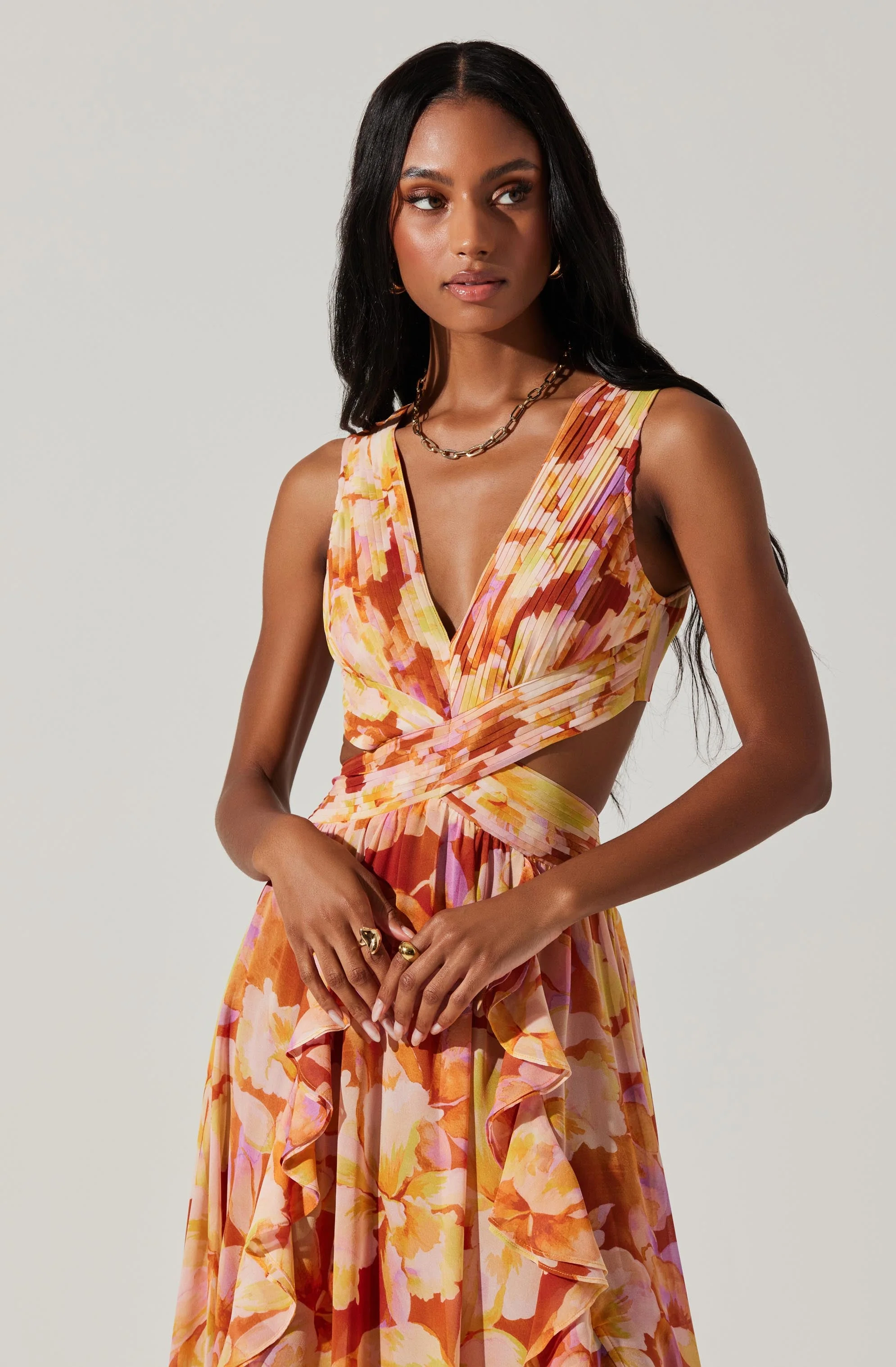 Noya Floral Maxi Dress