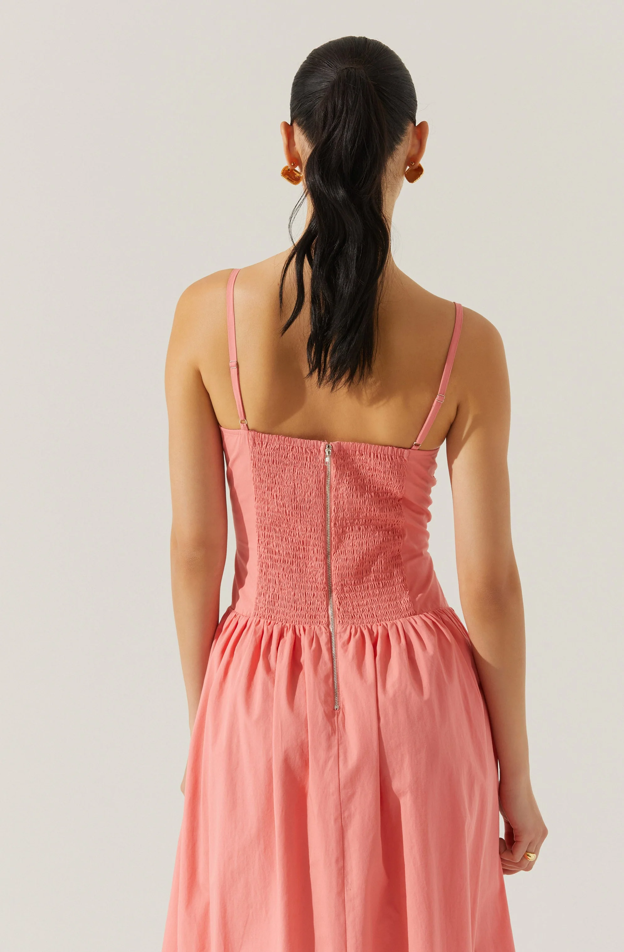 Nathalia Eyelet Midi Dress