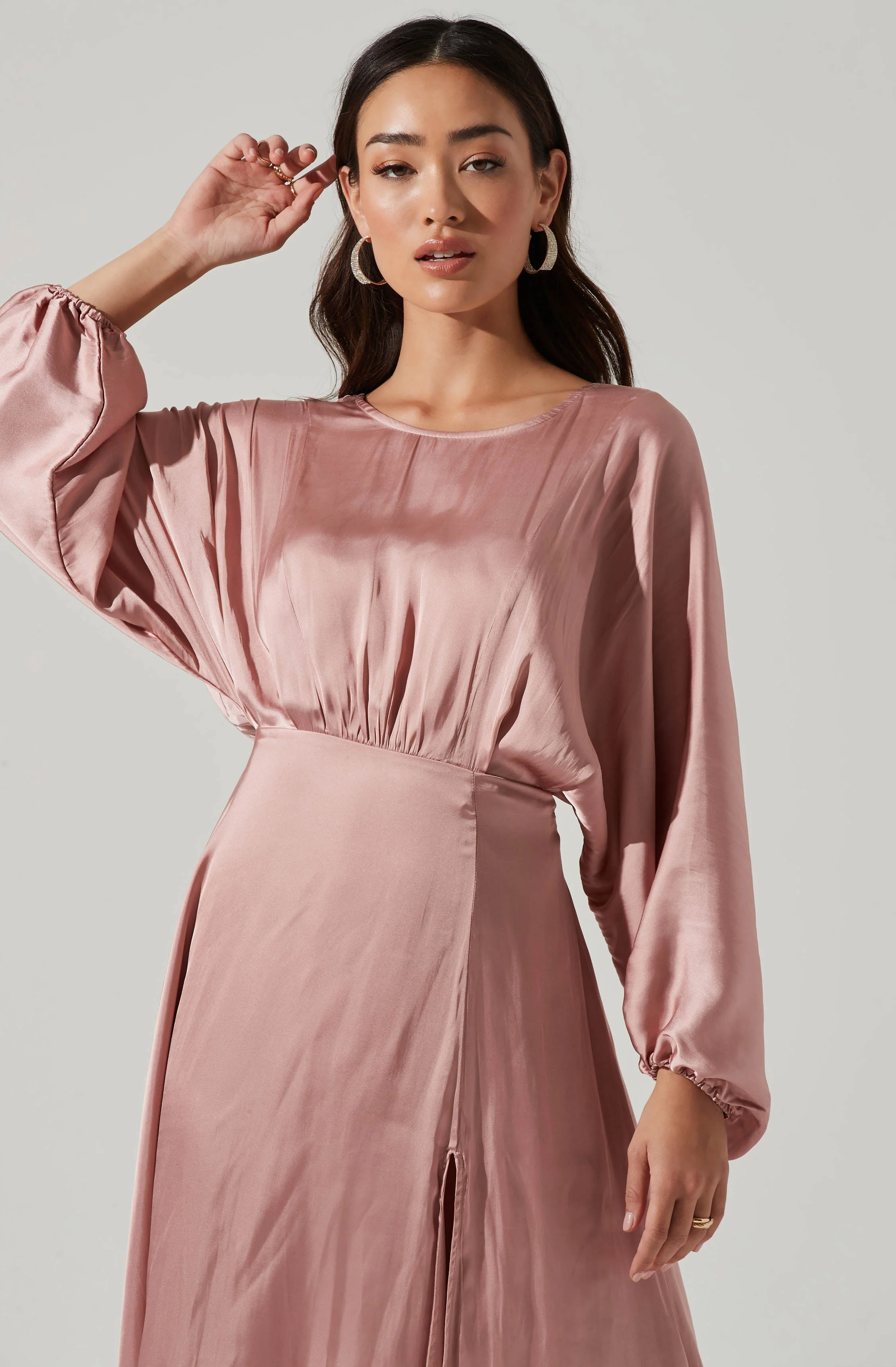 Marin Dolman Sleeve Midi Dress