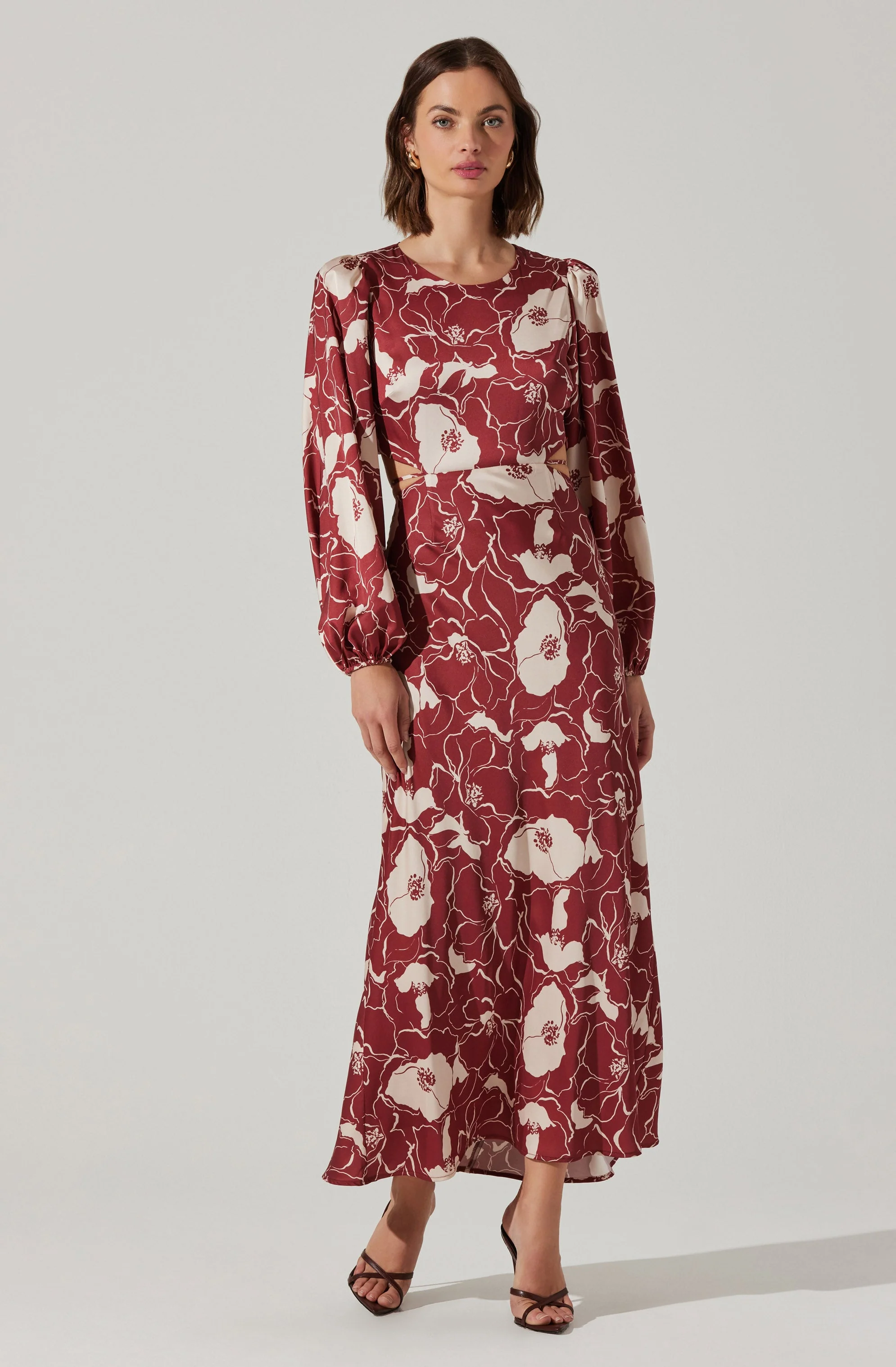 Quinn Floral Cutout Maxi Dress