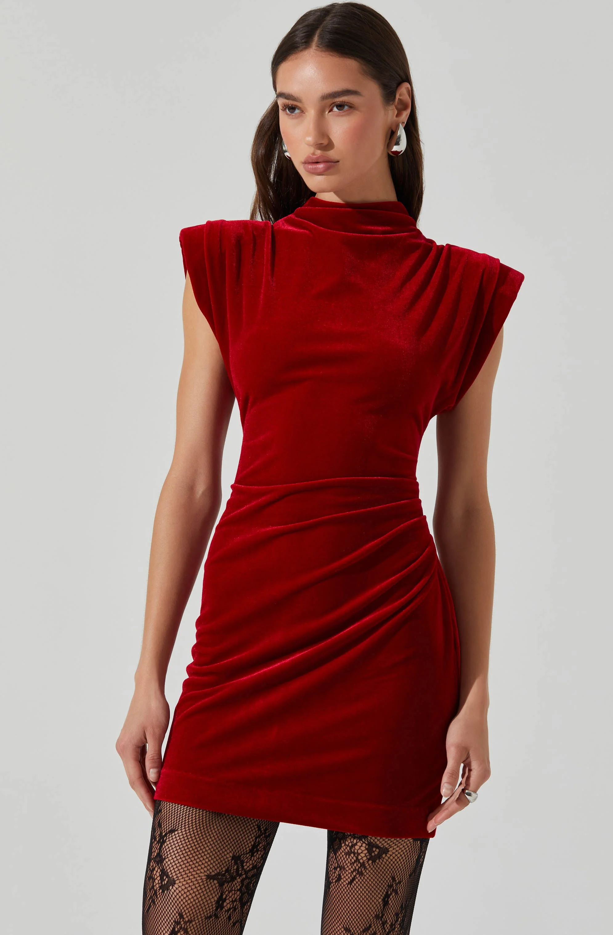 Ila Velvet Mini Dress