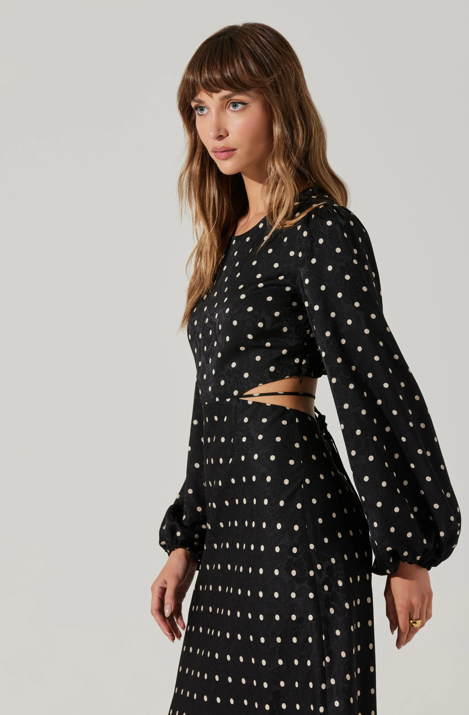 Quinn Floral Cutout Maxi Dress