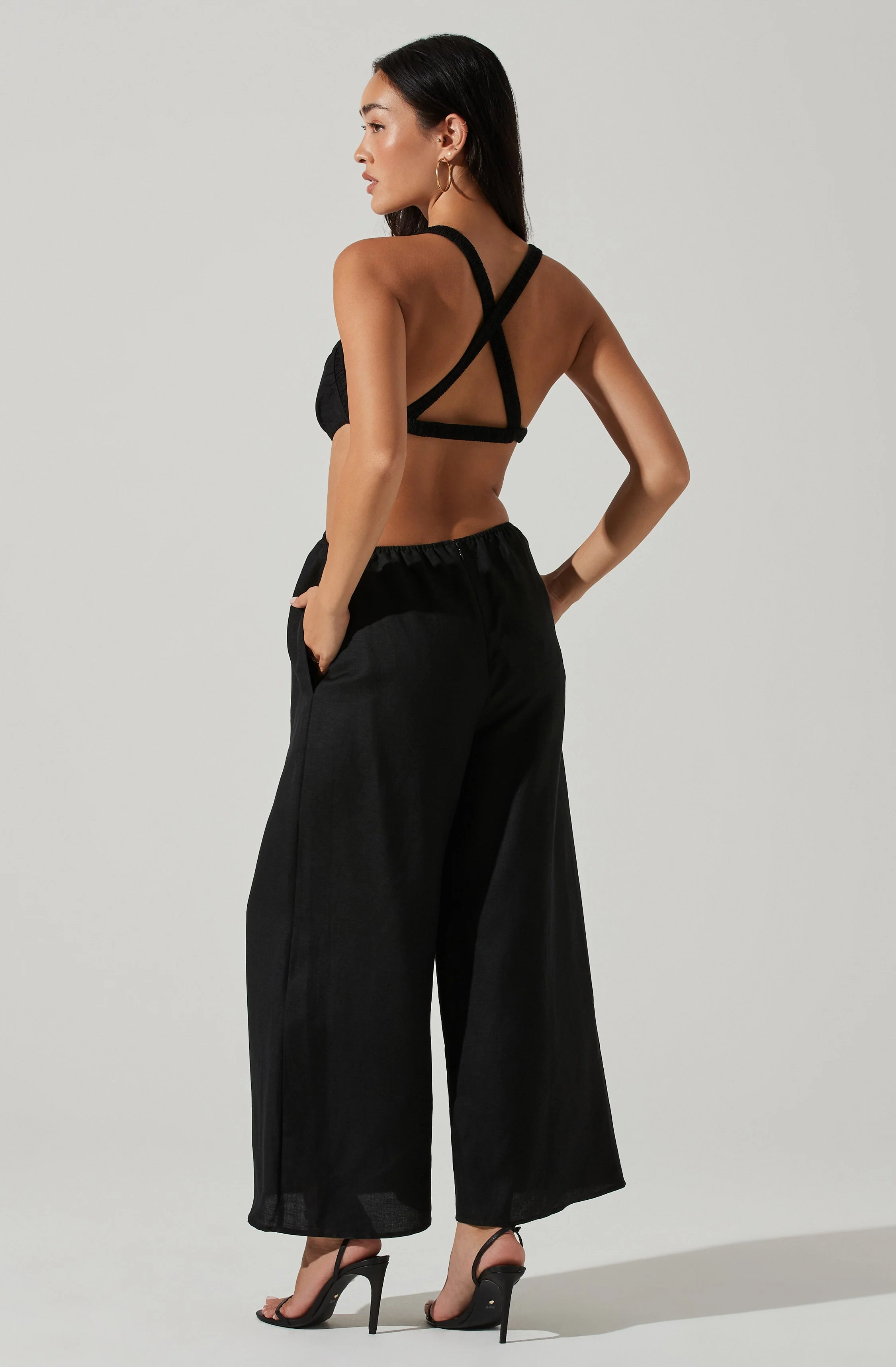 Marise Cutout Wide Leg Jumpsuit