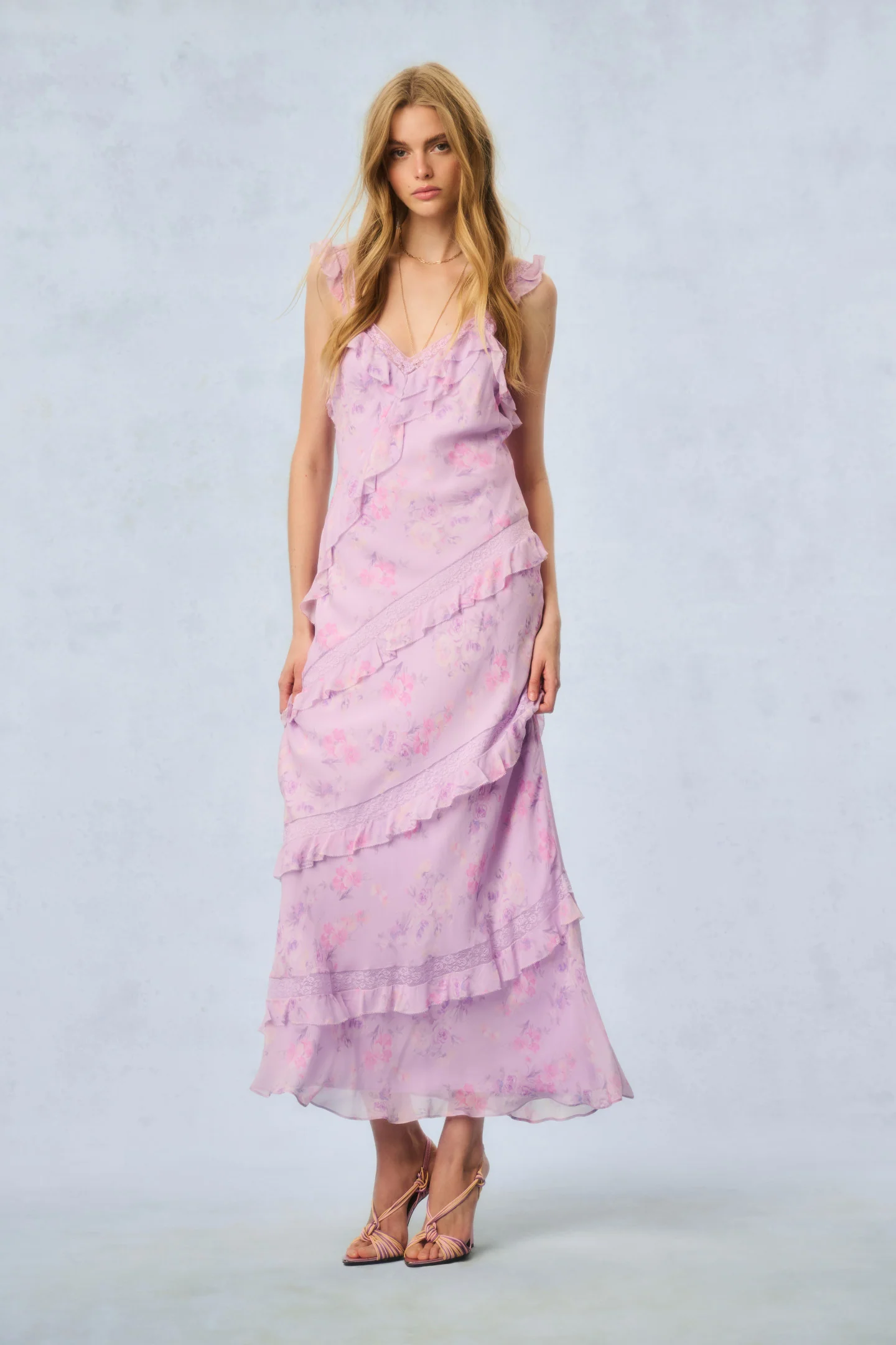 Radiance Heirloom Print Maxi Dress