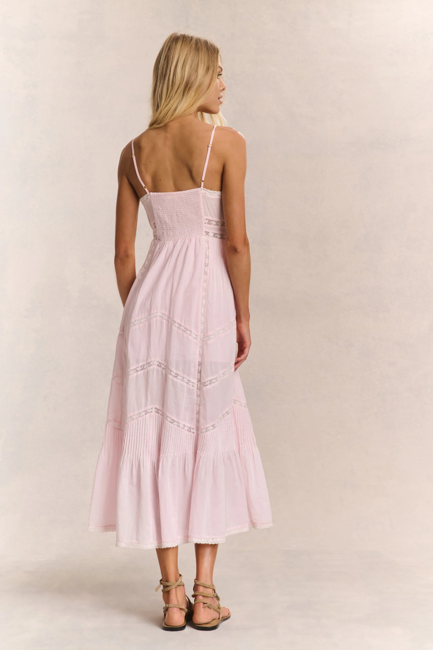 Esilda Heritage Cotton Midi Dress