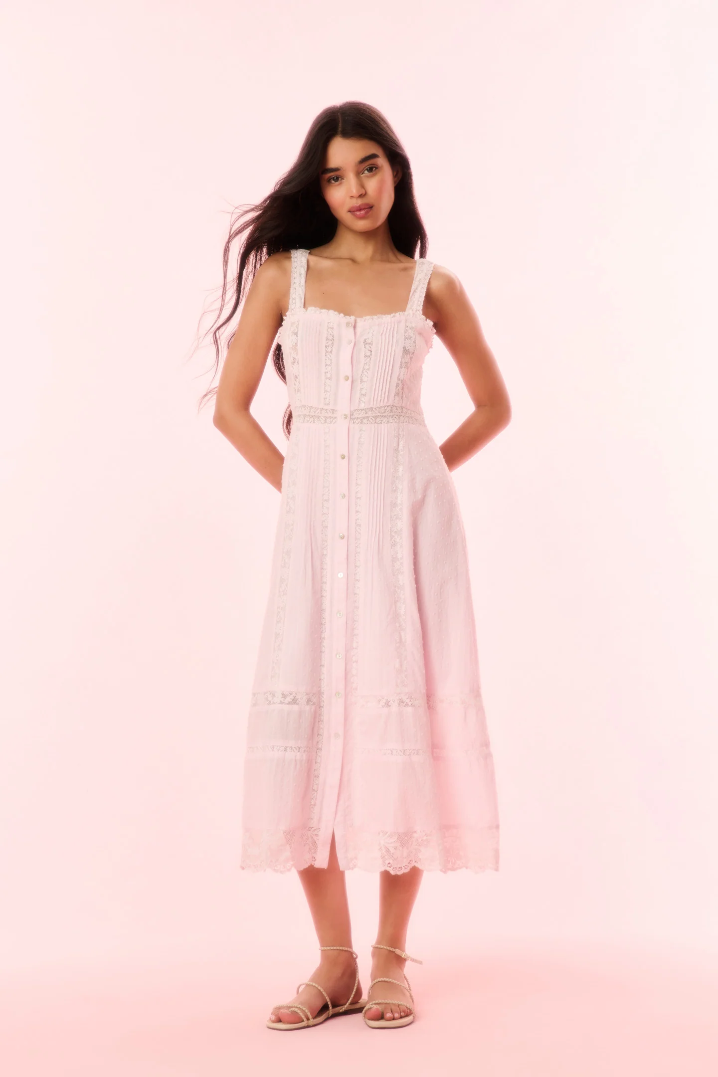 Judalon Cotton Midi Dress