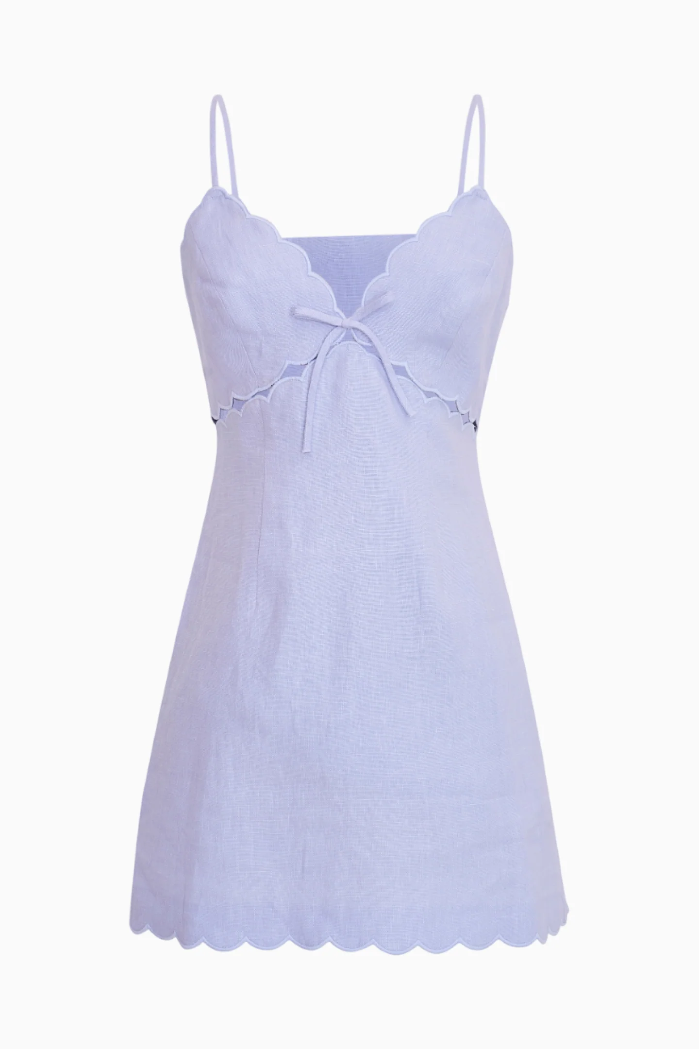 Sydow Linen Cut-Out Mini Dress