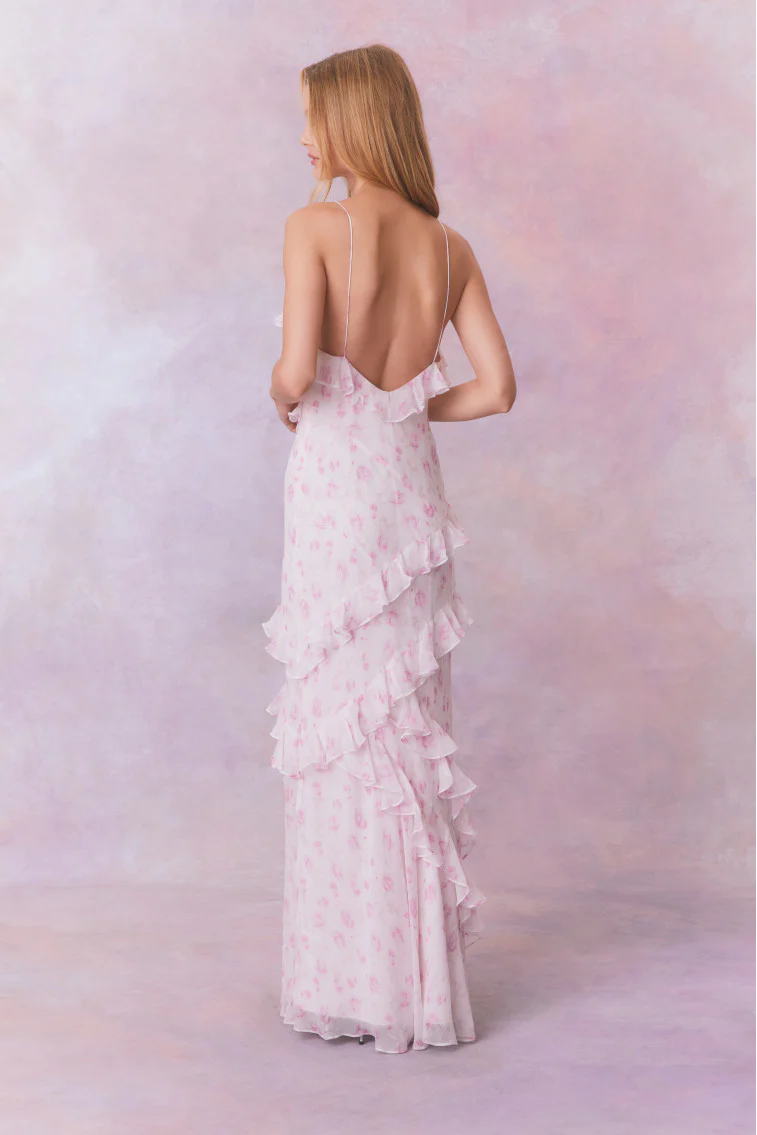 Rialto Heirloom Print Maxi Dress