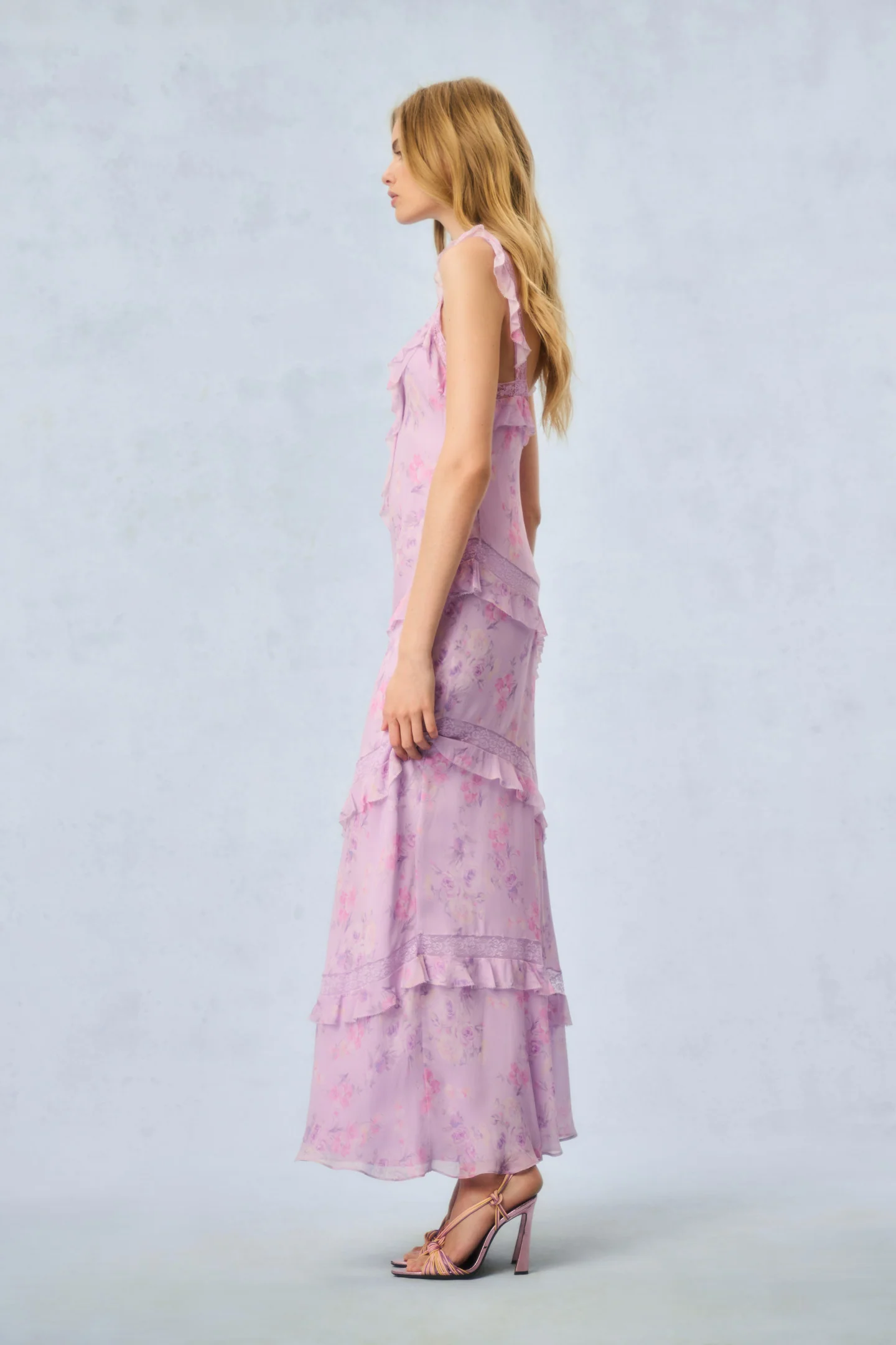 Radiance Heirloom Print Maxi Dress