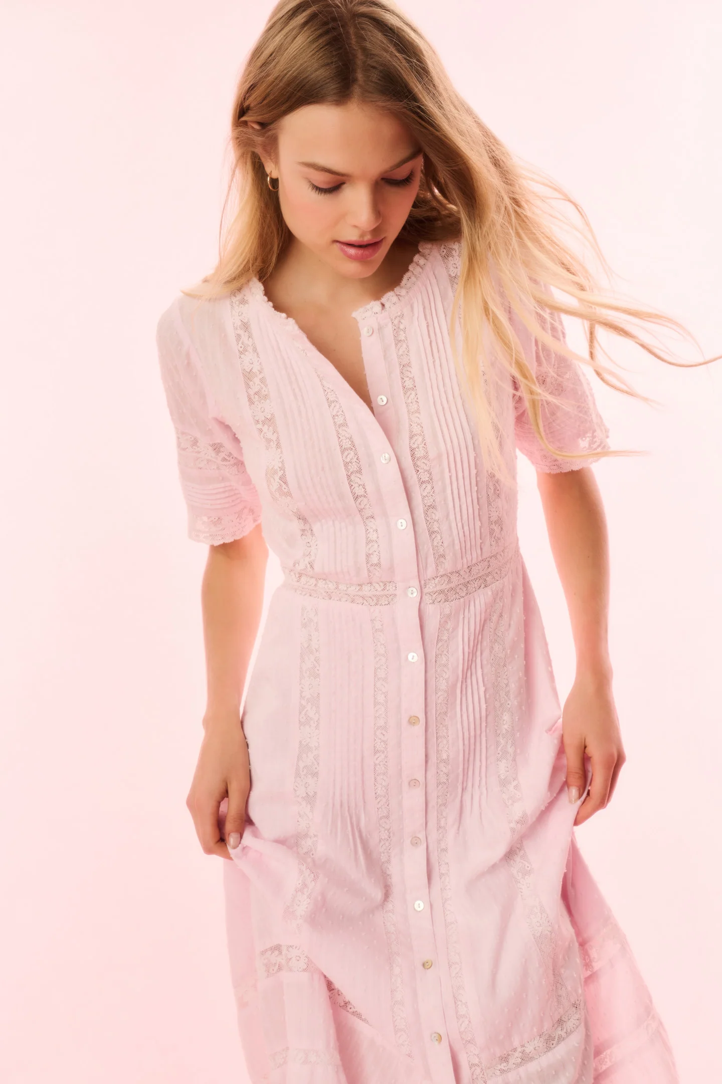 Francilla Cotton Midi Dress