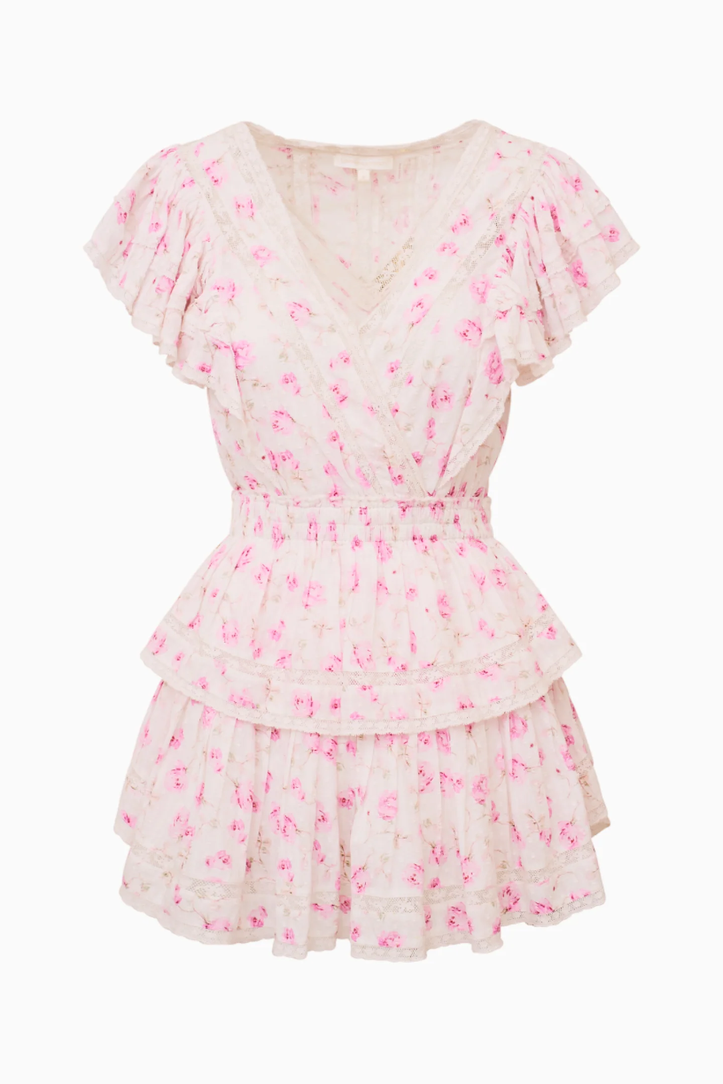 Gwen Heirloom Print Cotton Mini Dress