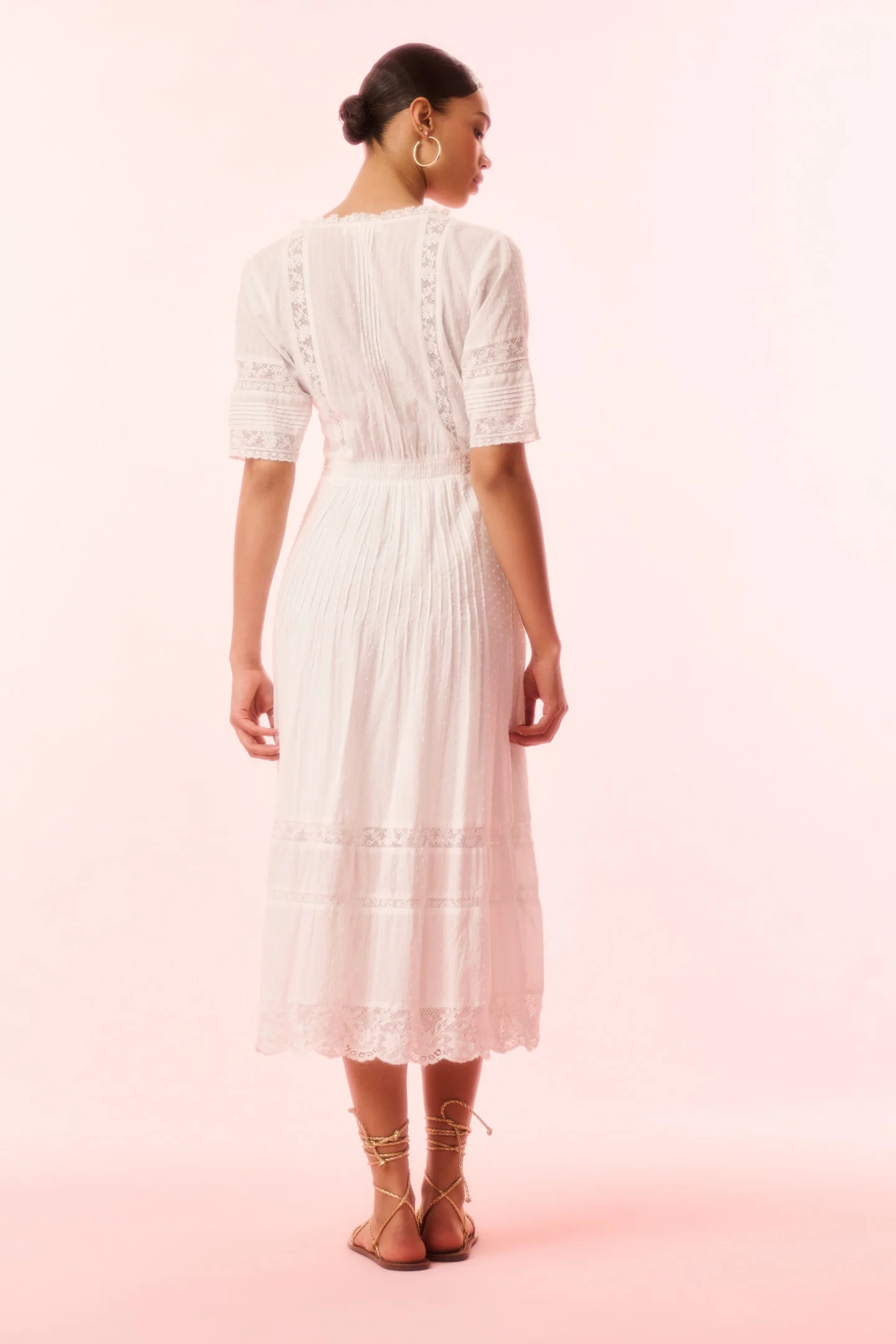 Francilla Cotton Midi Dress