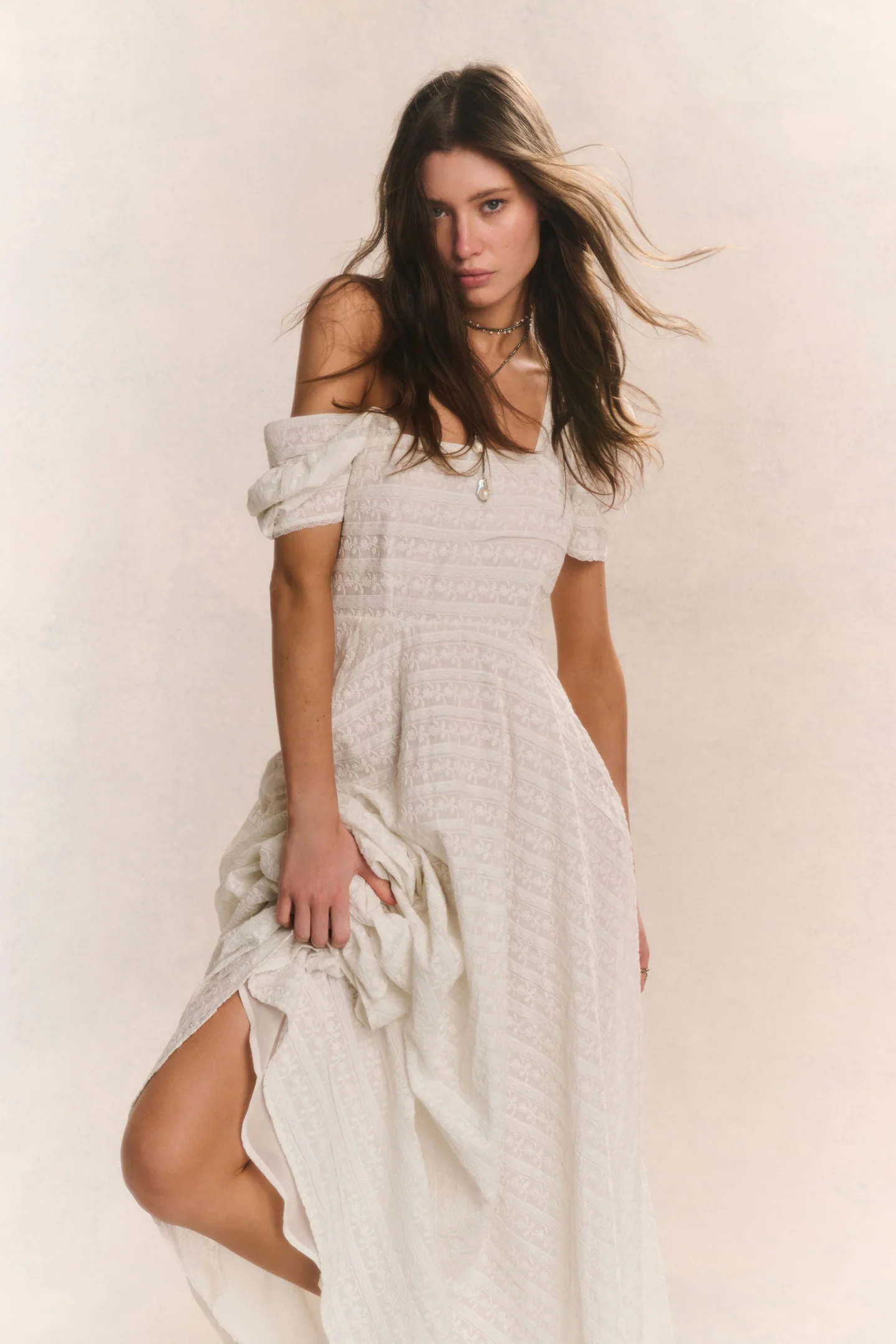 Ryan Catalina Lace Maxi Dress