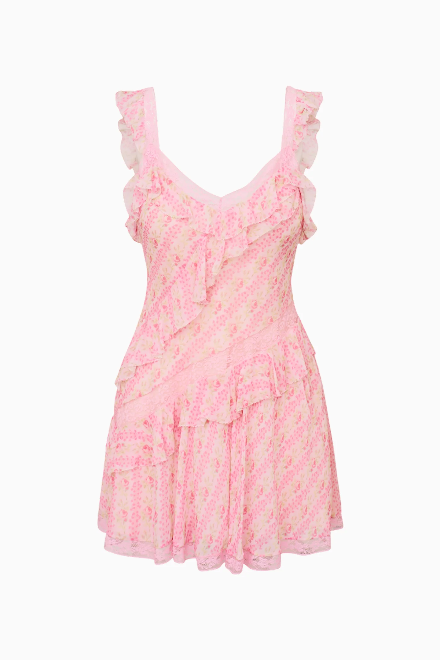 Serima Heirloom Print Mini Dress