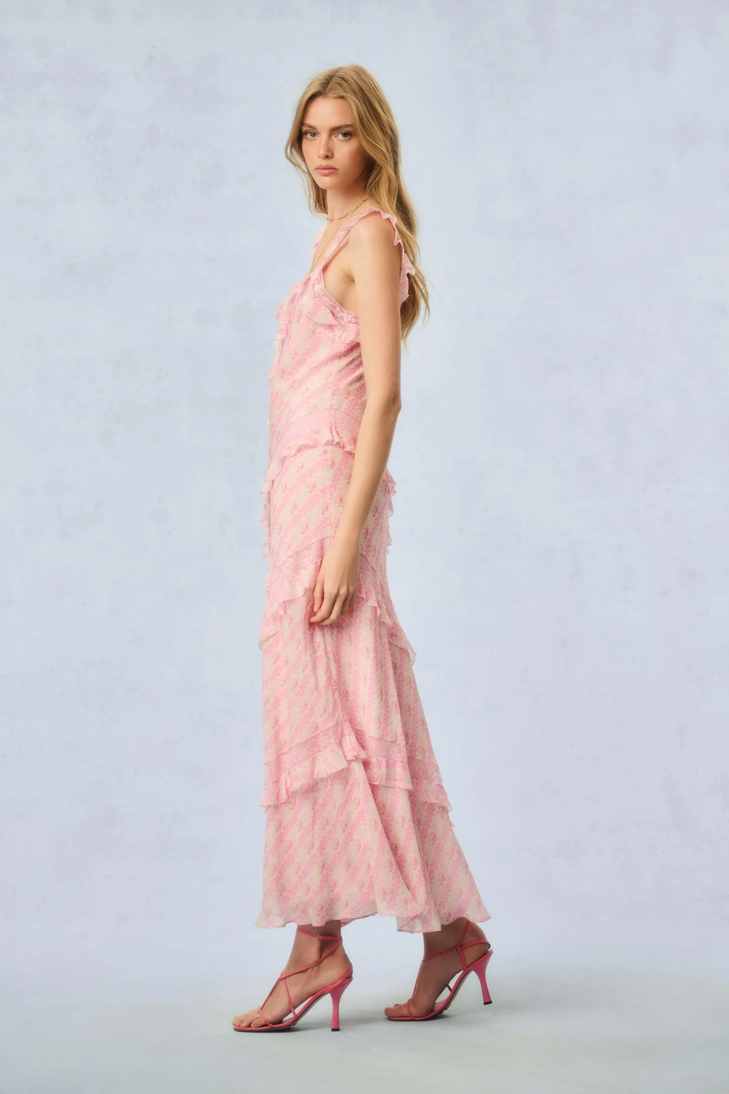 Radiance Heirloom Print Maxi Dress