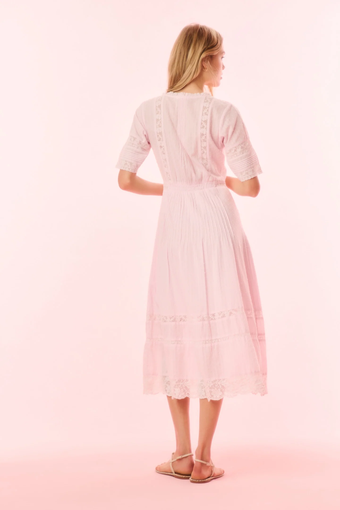 Francilla Cotton Midi Dress