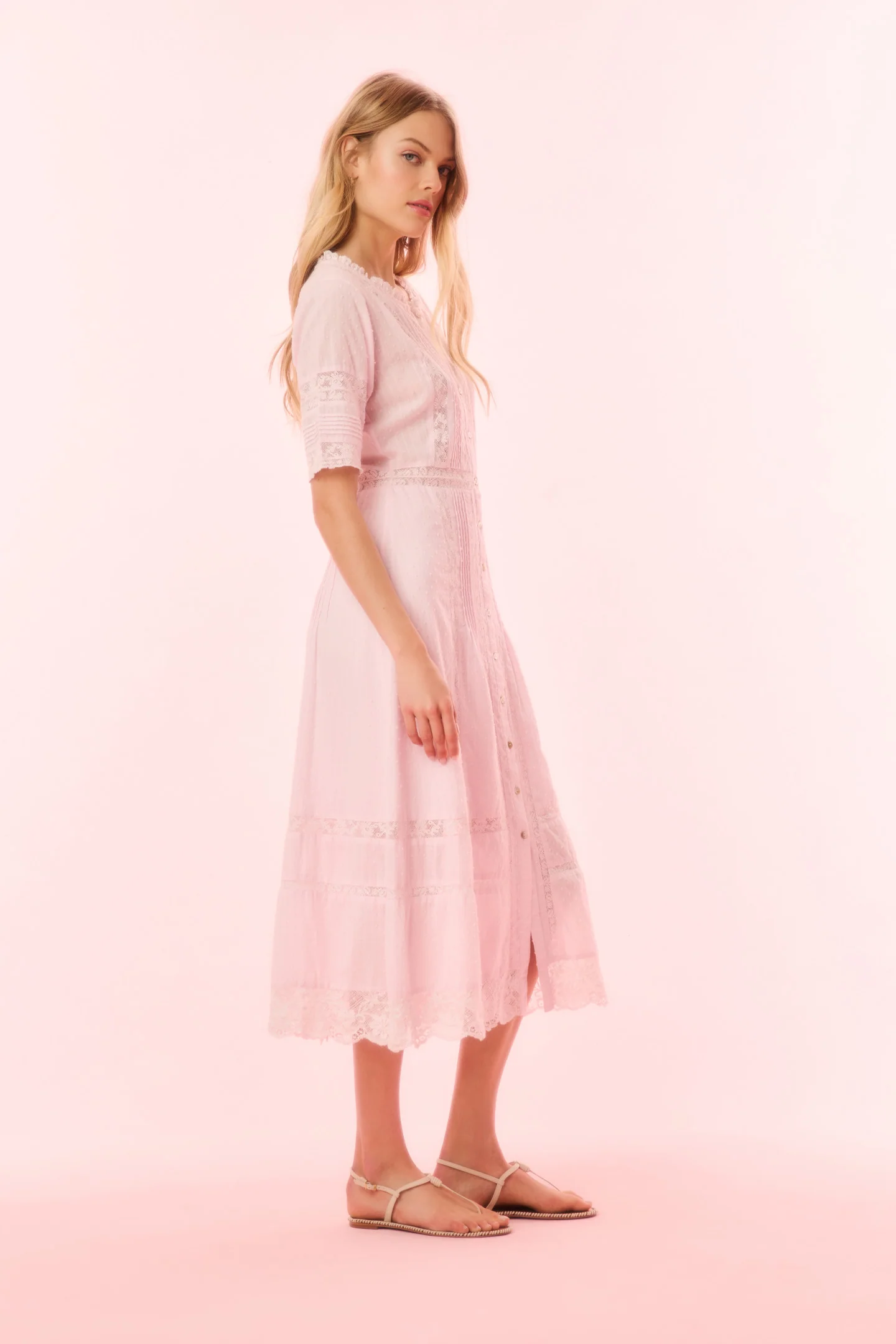 Francilla Cotton Midi Dress