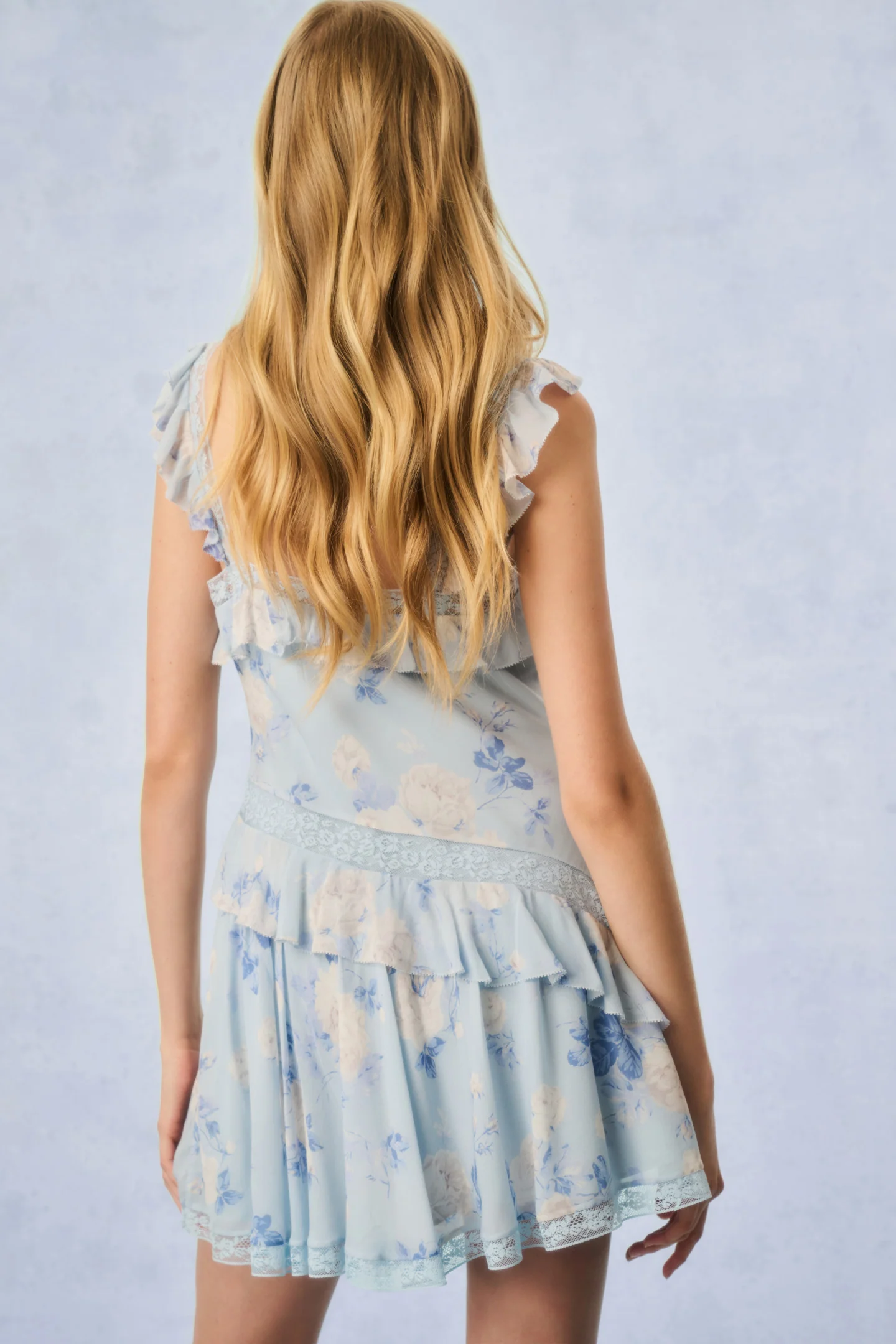 Serima Heirloom Print Mini Dress