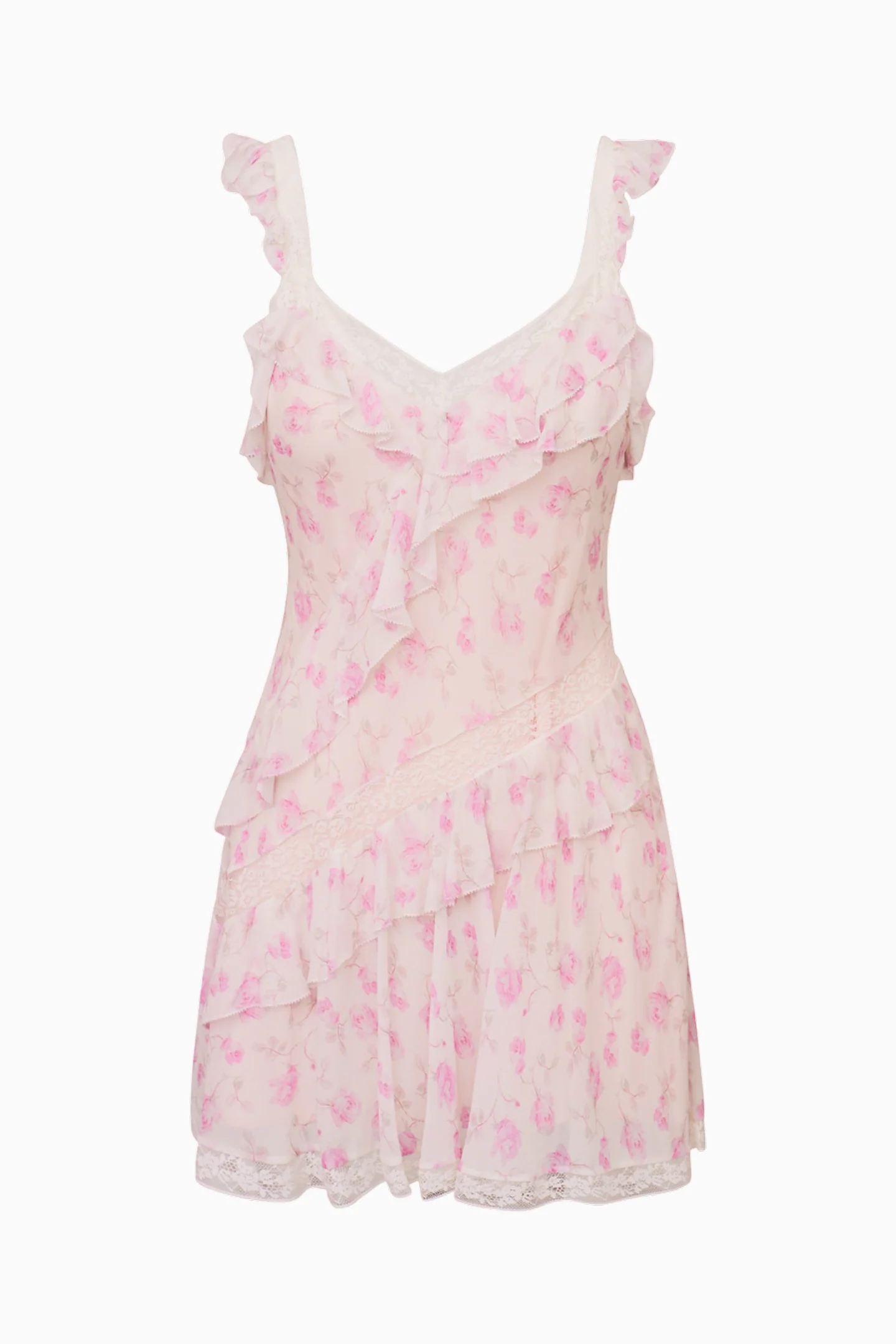 Serima Heirloom Print Mini Dress