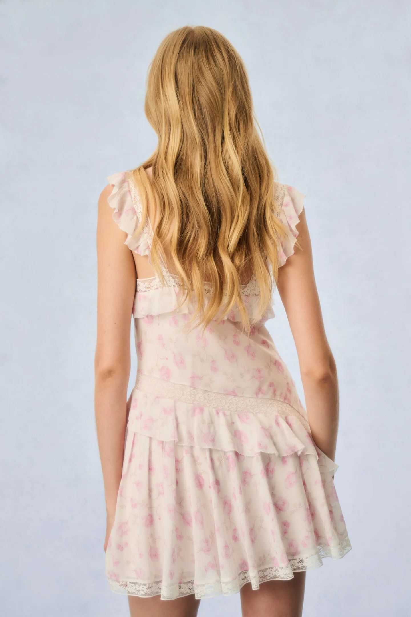 Serima Heirloom Print Mini Dress