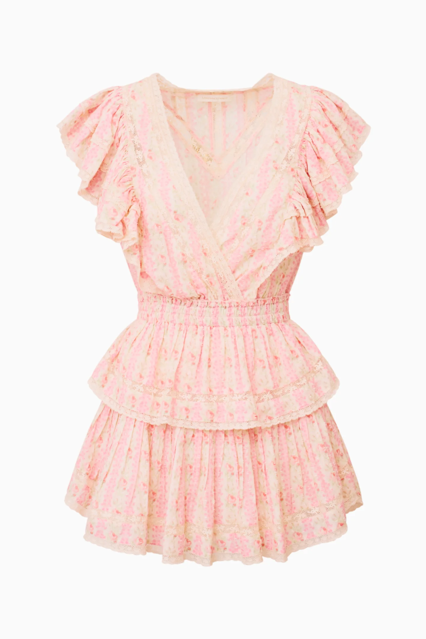 Gwen Heirloom Print Cotton Mini Dress