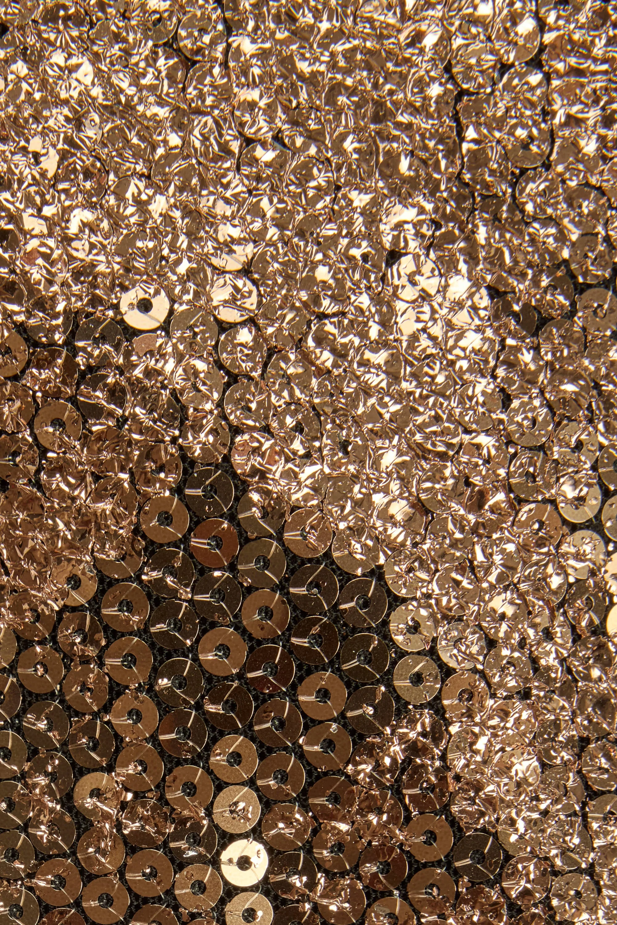 Embellished Straight-Neck Maxi Dress in Black Gold Foil