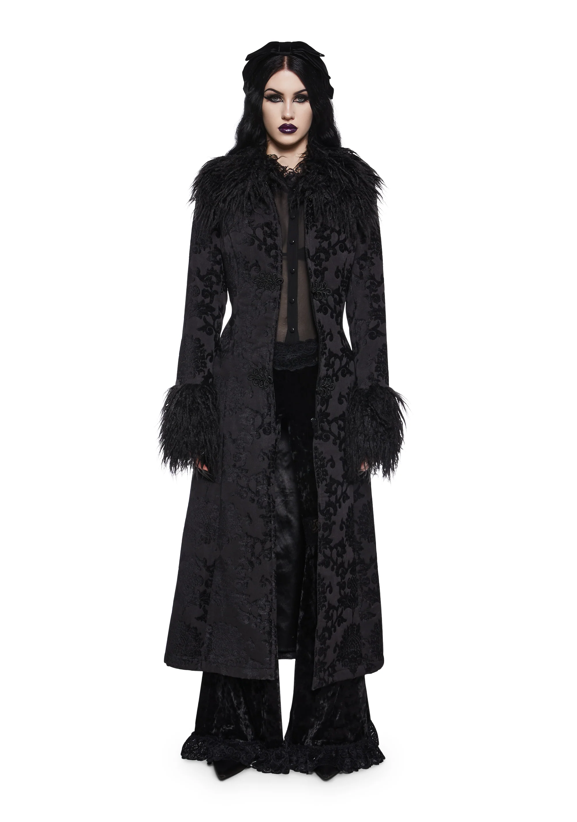 Darkest Depths Brocade Duster