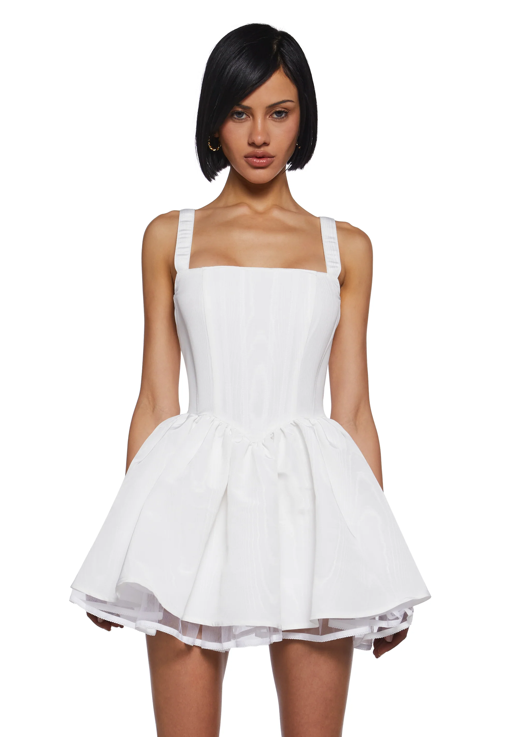 Magic Moves Corset Dress - White