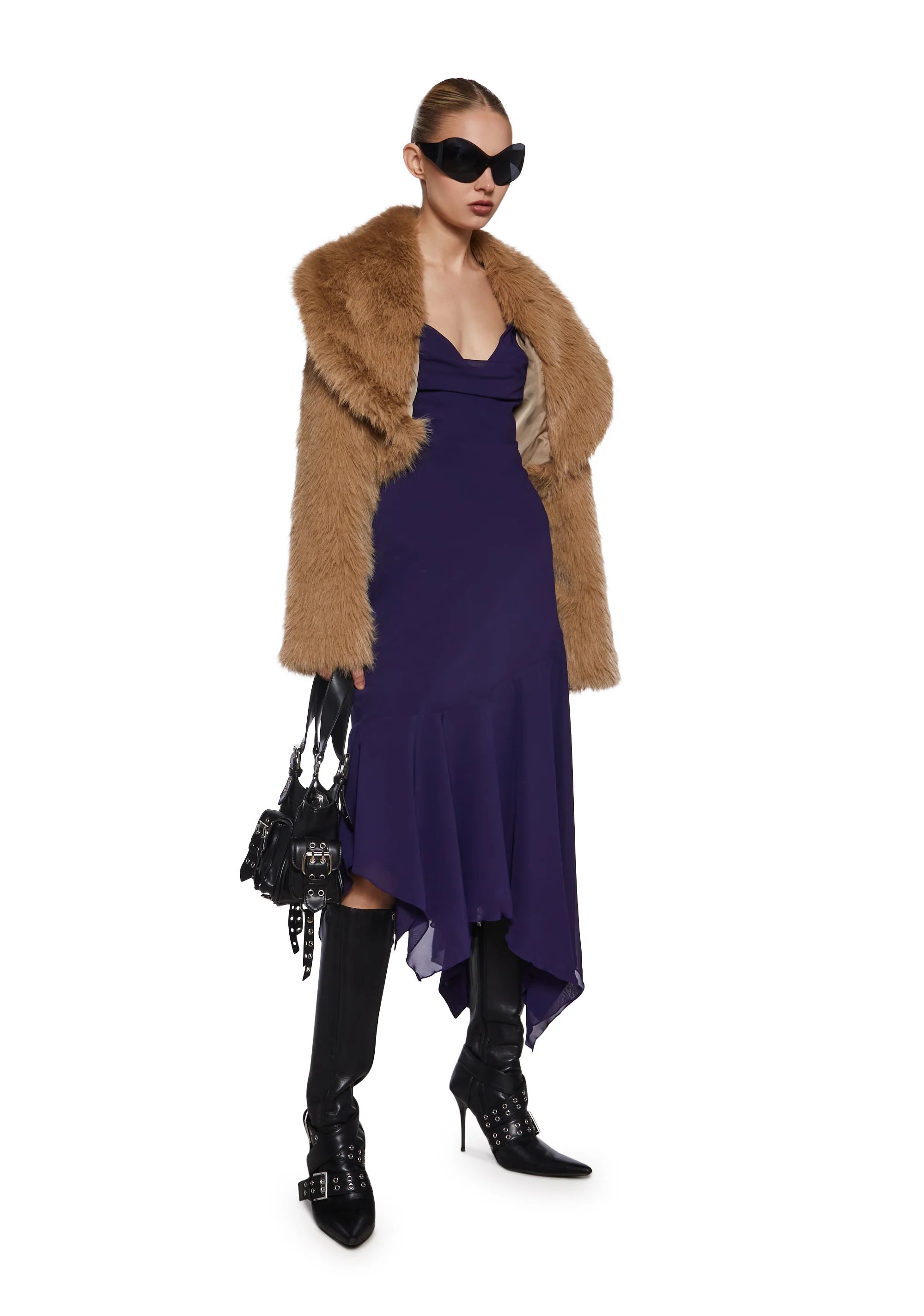 Maisie Asymmetrical Midi Dress