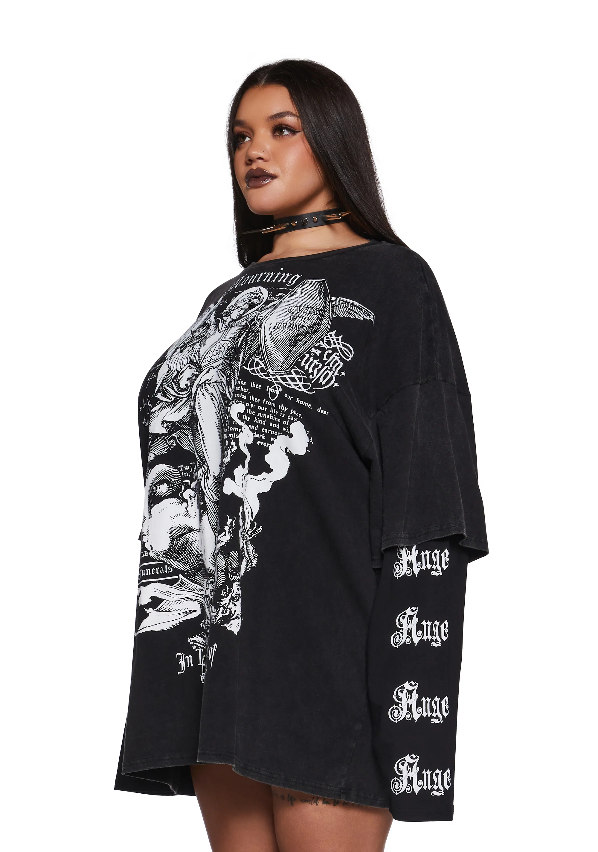 Mourning Angels Long Sleeve Top
