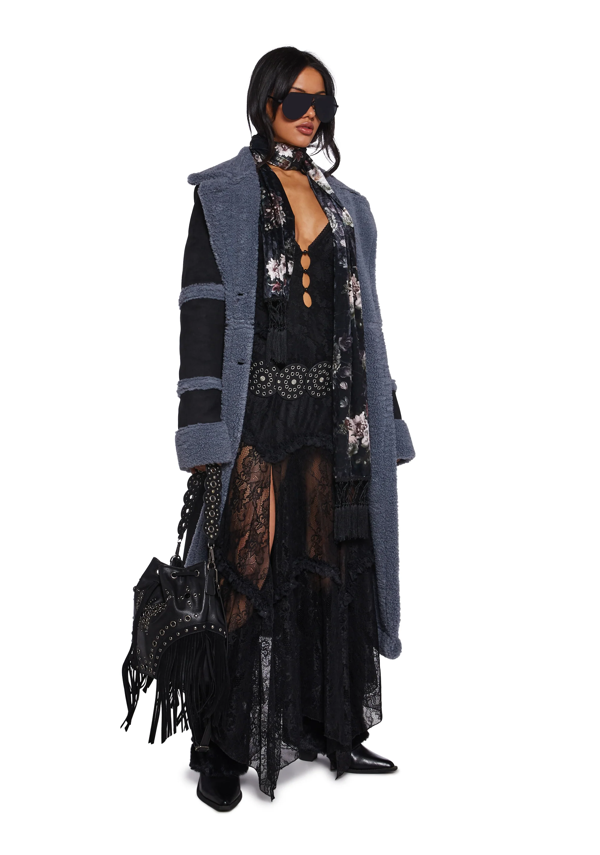 Imagined West Maxi Dress - Black