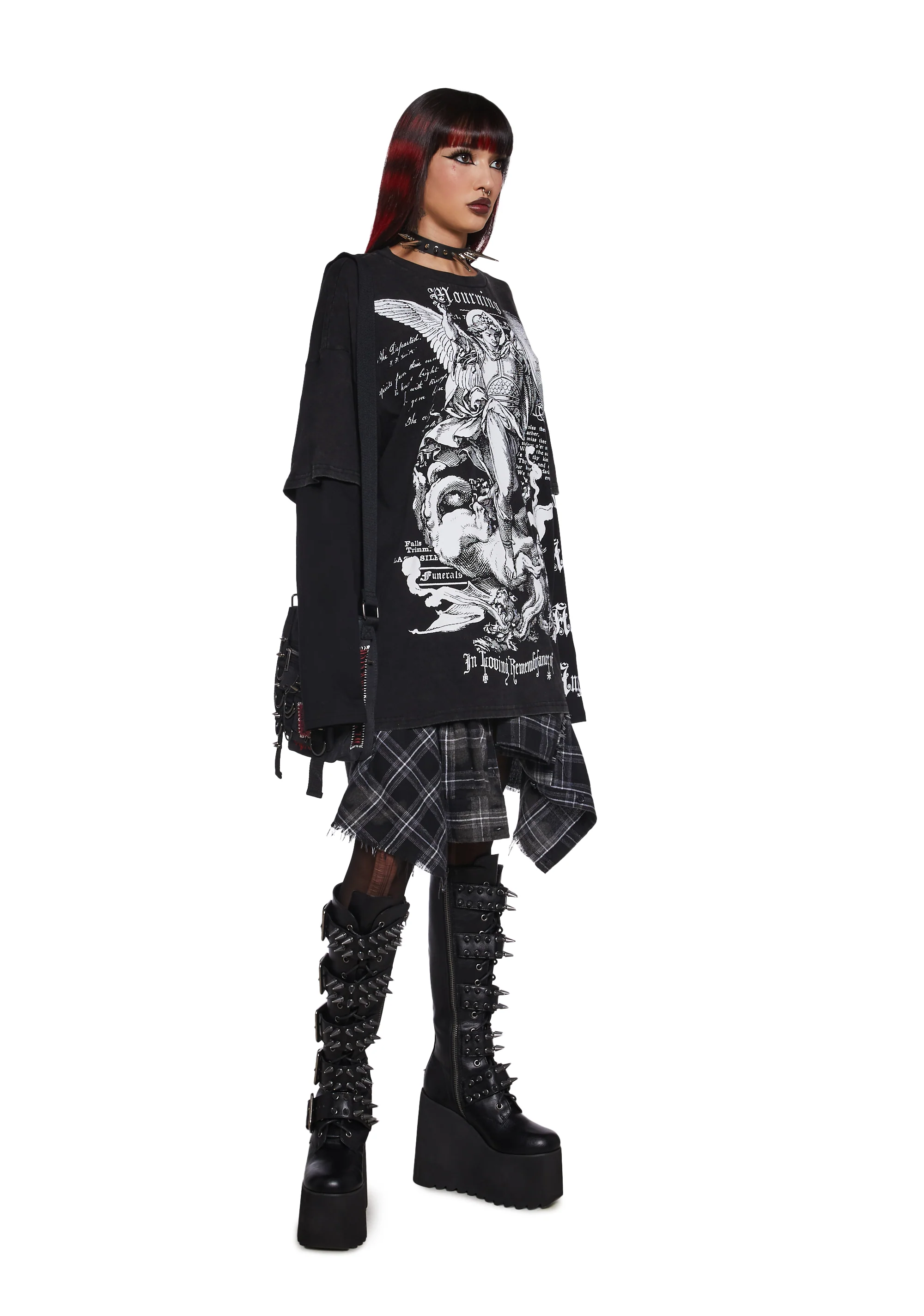 Mourning Angels Long Sleeve Top