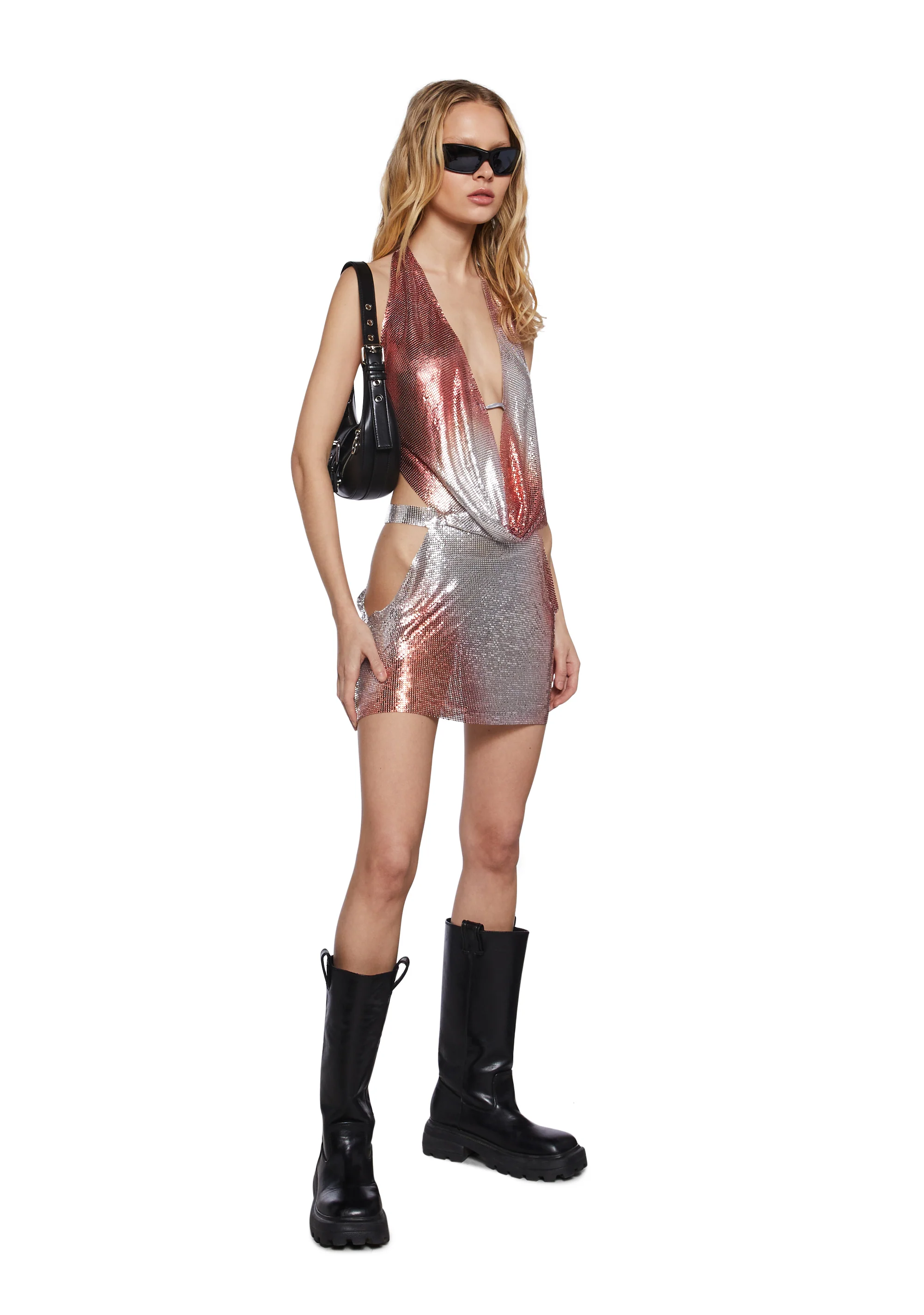 Dance Heat Chainmail Dress