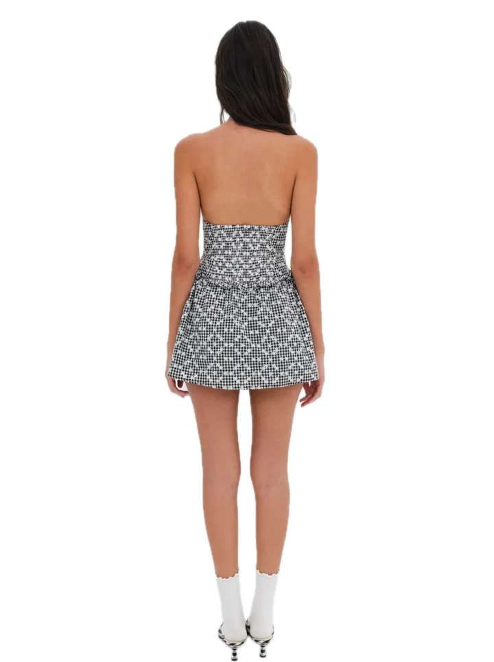 Janice Halter Mini Dress