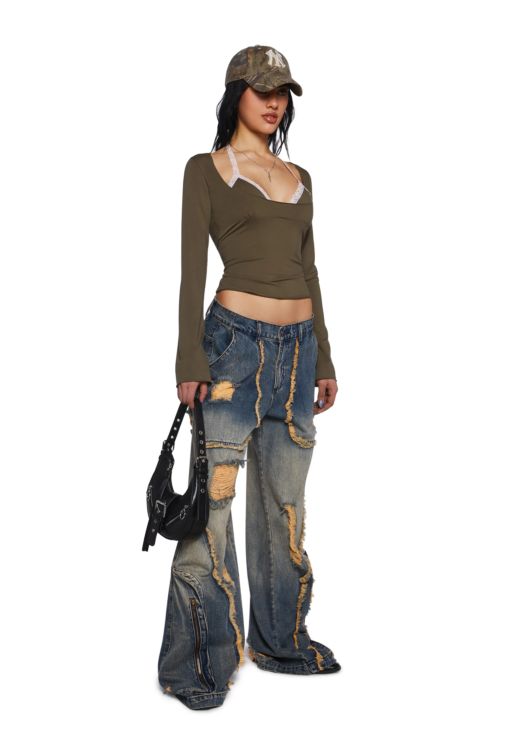 New BFF Wide Leg Jeans