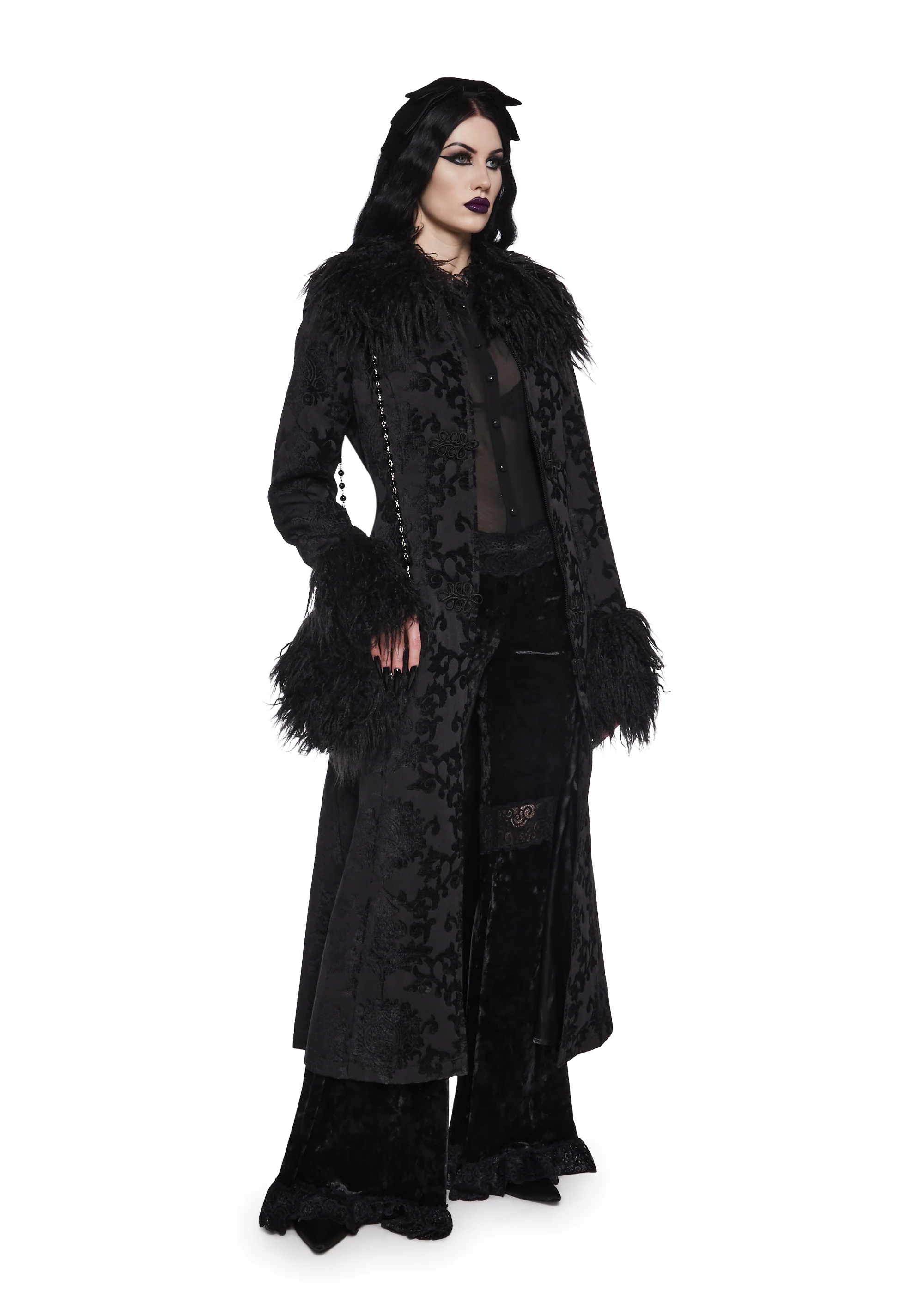 Darkest Depths Brocade Duster
