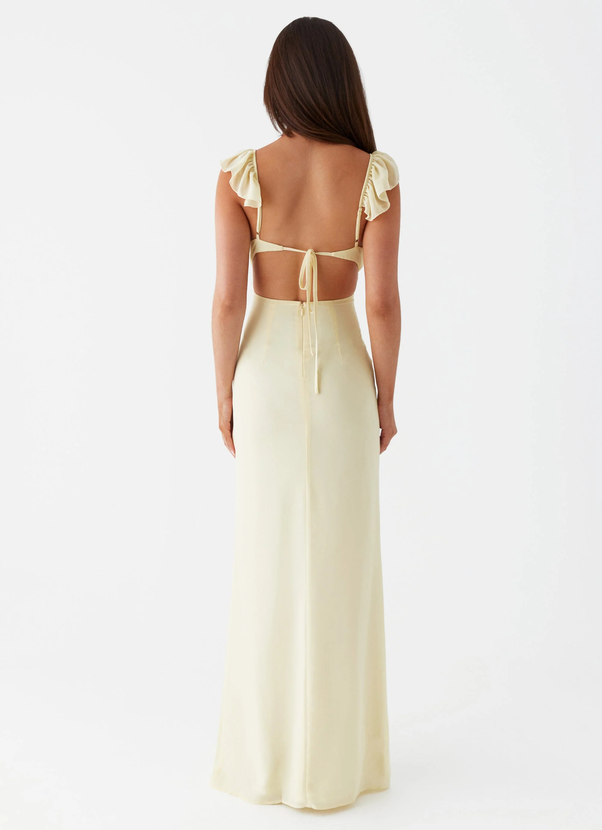 Silvie Maxi Dress - Yellow