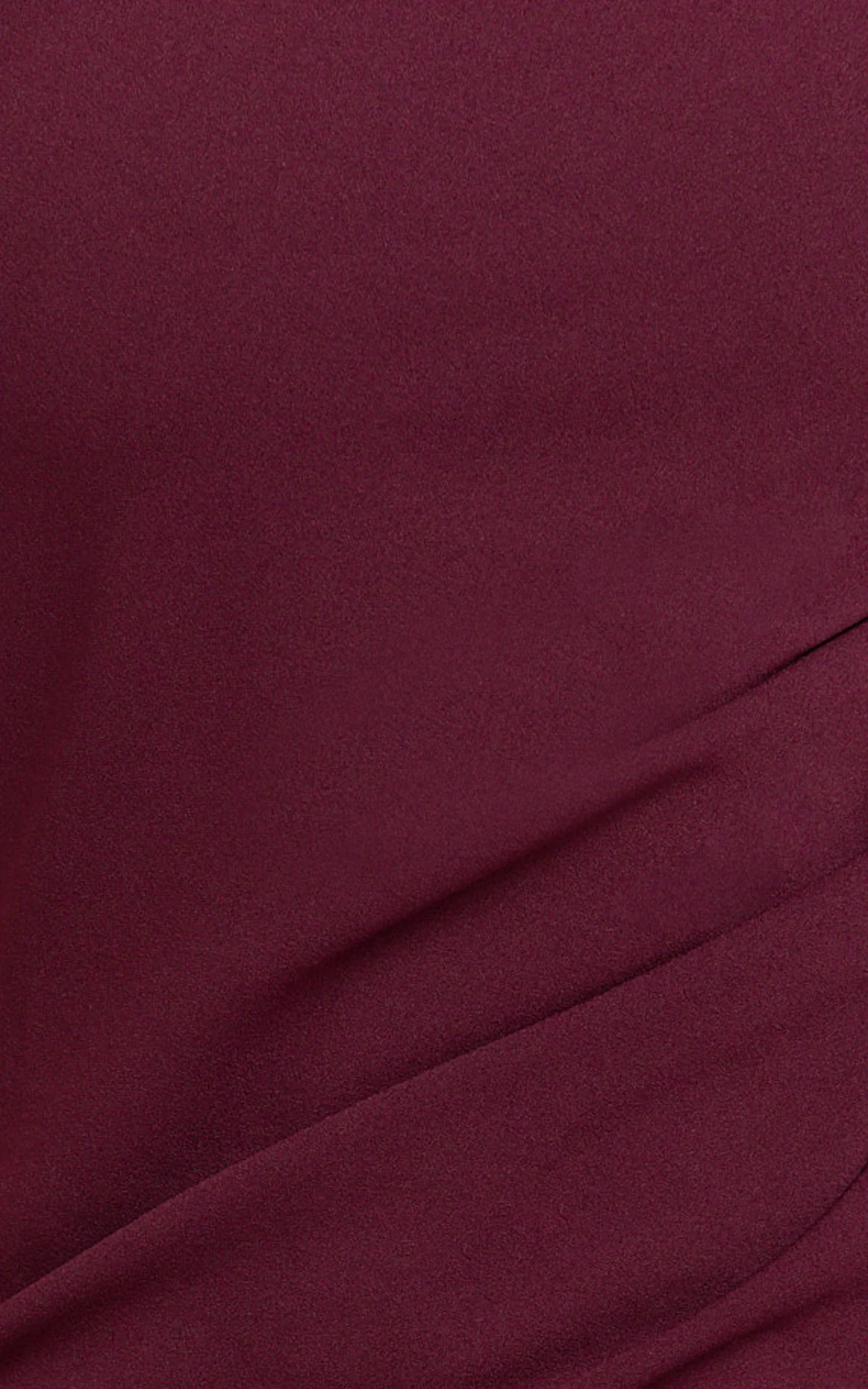 Genie Maxi Dress Off The Shoulder Dress in Wine