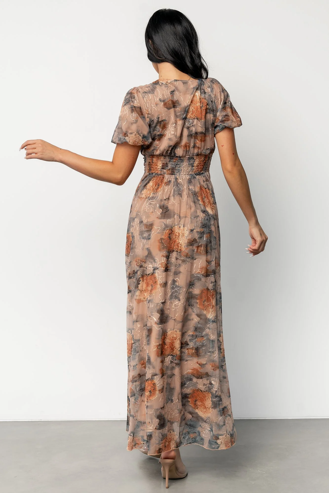 Ardley Maxi Dress | Copper + Slate Floral