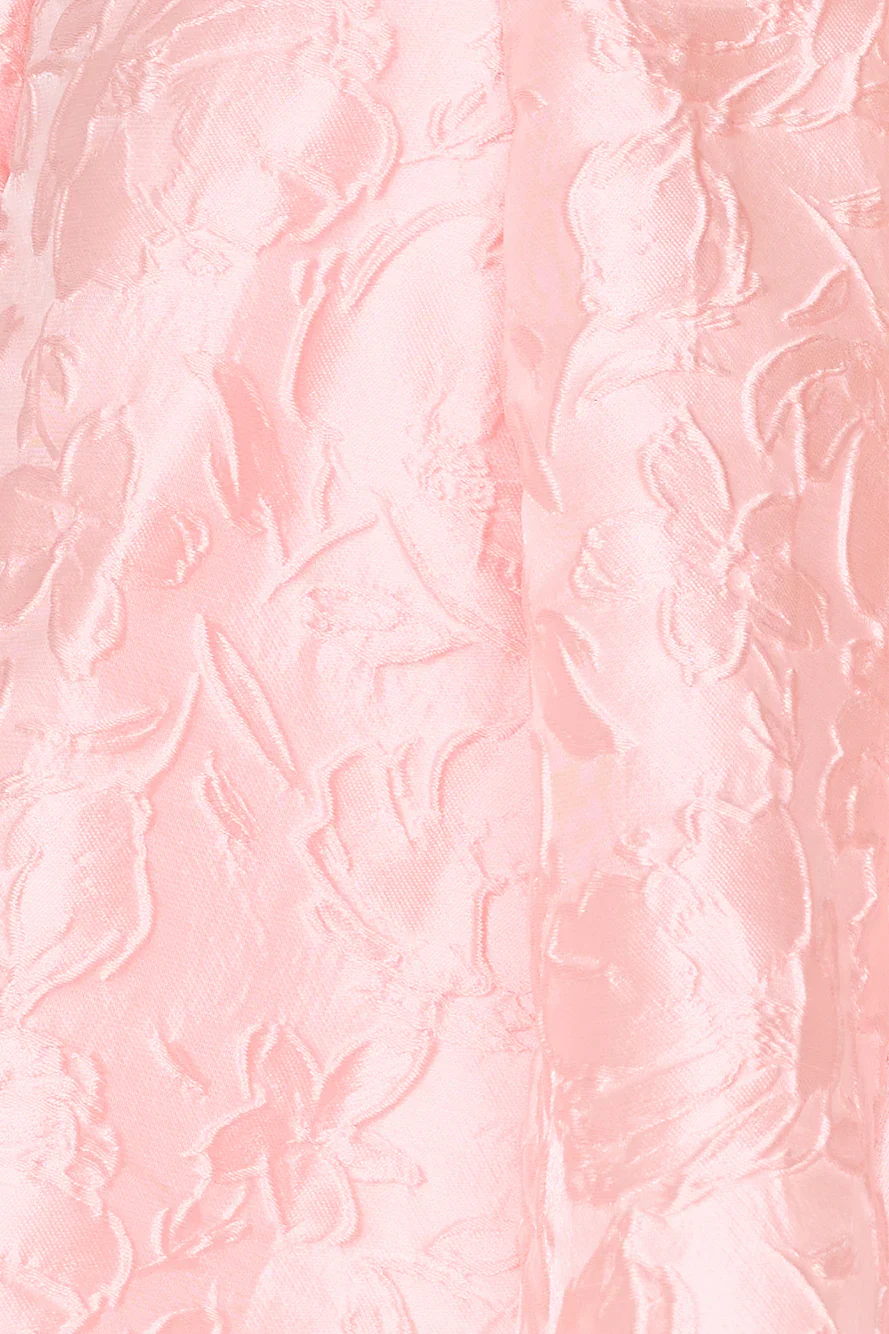 Empowered Elegance Mini Dress Pink