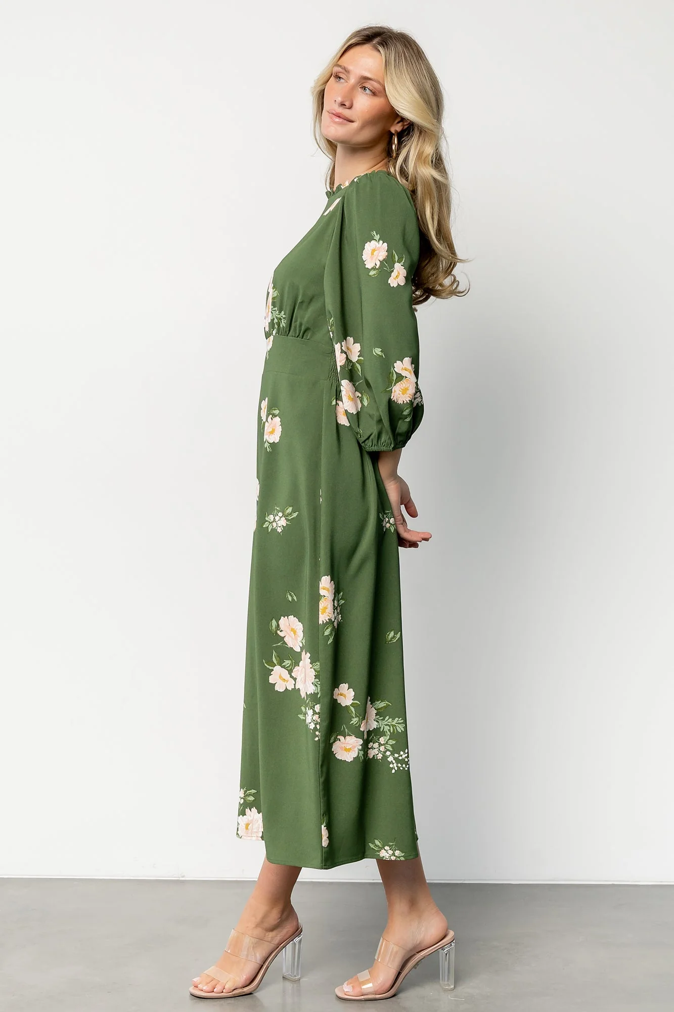 Karalie Maxi Dress | Green Floral