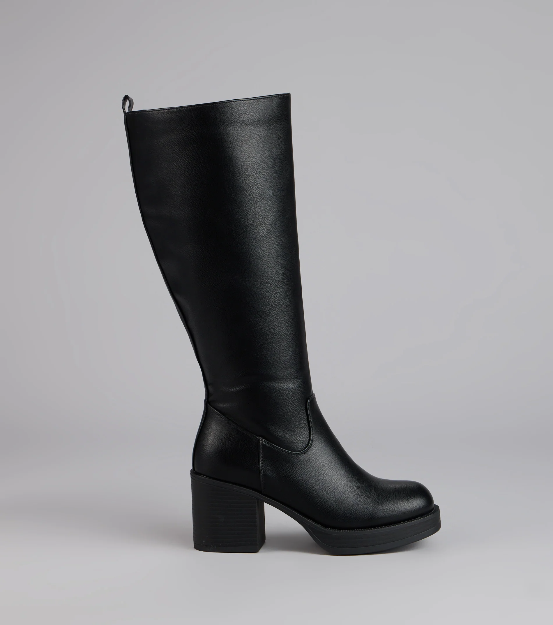 City Edge Wide Calf Platform Boots