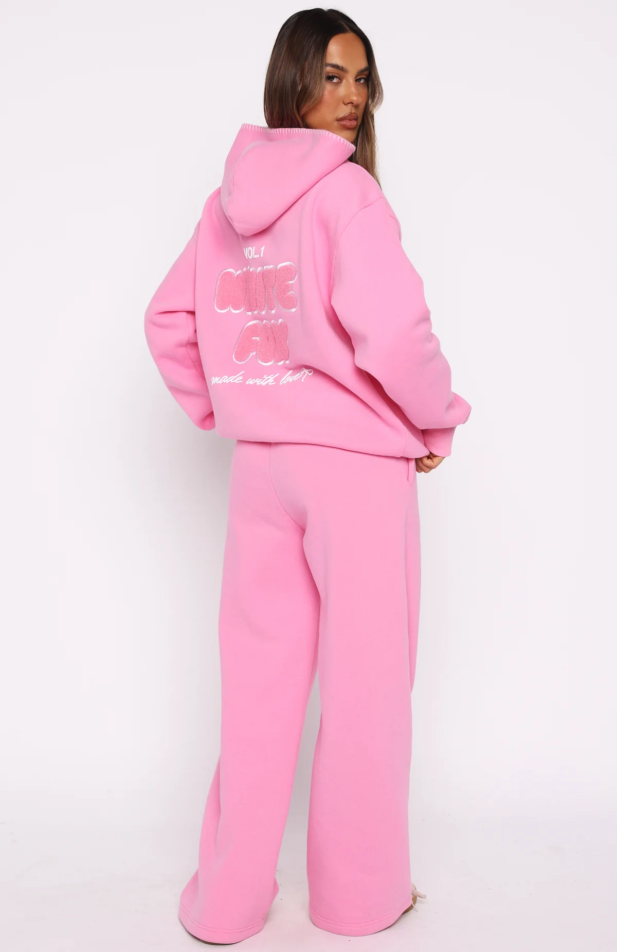 Vol. 1 Wide Leg Sweatpants Bubblegum
