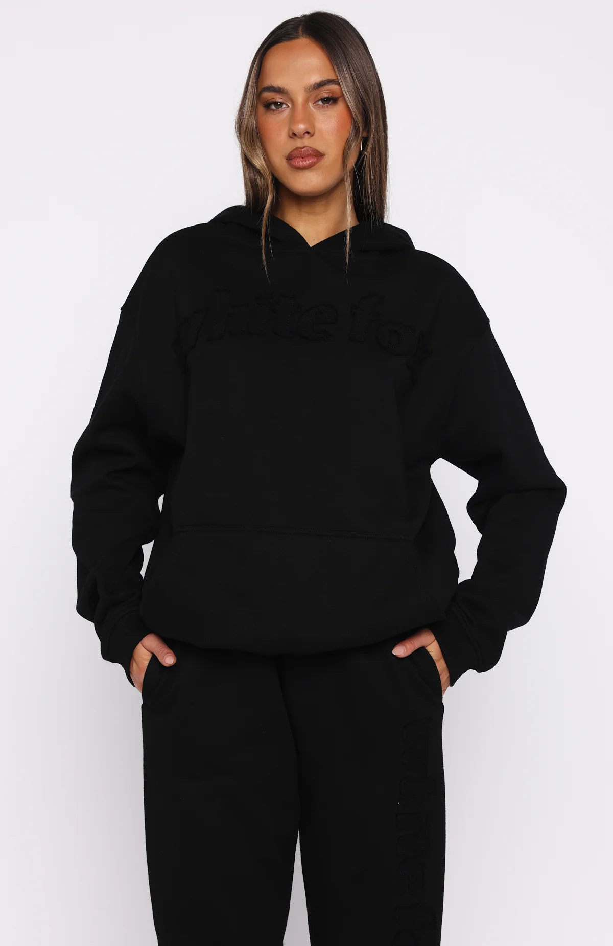 From The Archives Lexi Oversized Hoodie Black