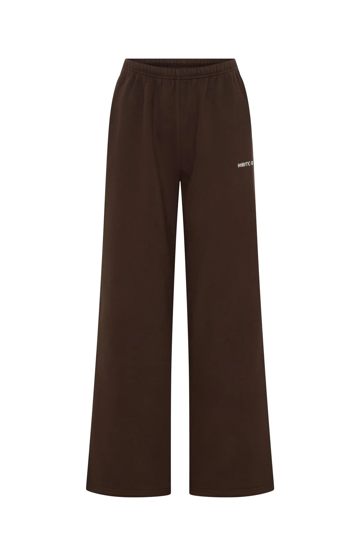 Test Drive Wide Leg Sweatpants Chocolate