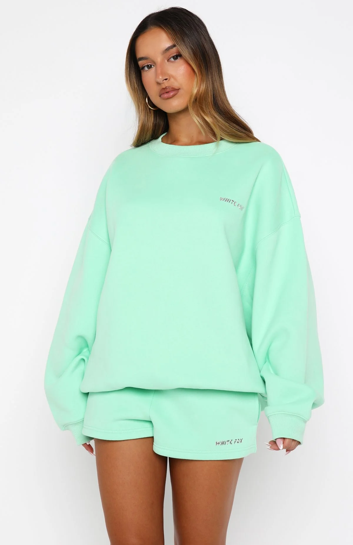 Test Drive Oversized Sweater Mint